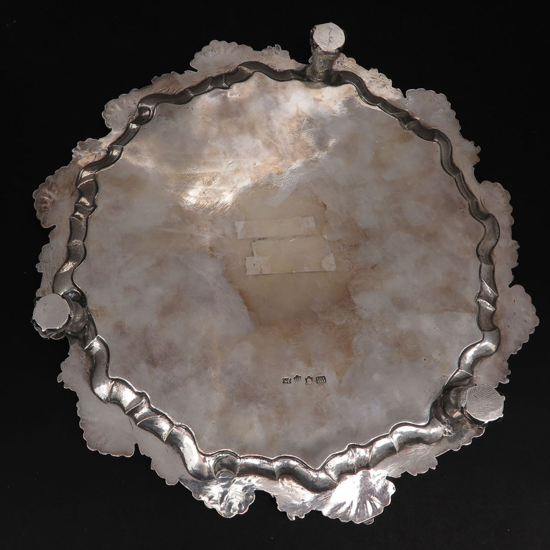 An English Silver Serving Tray - Image 2 of 6