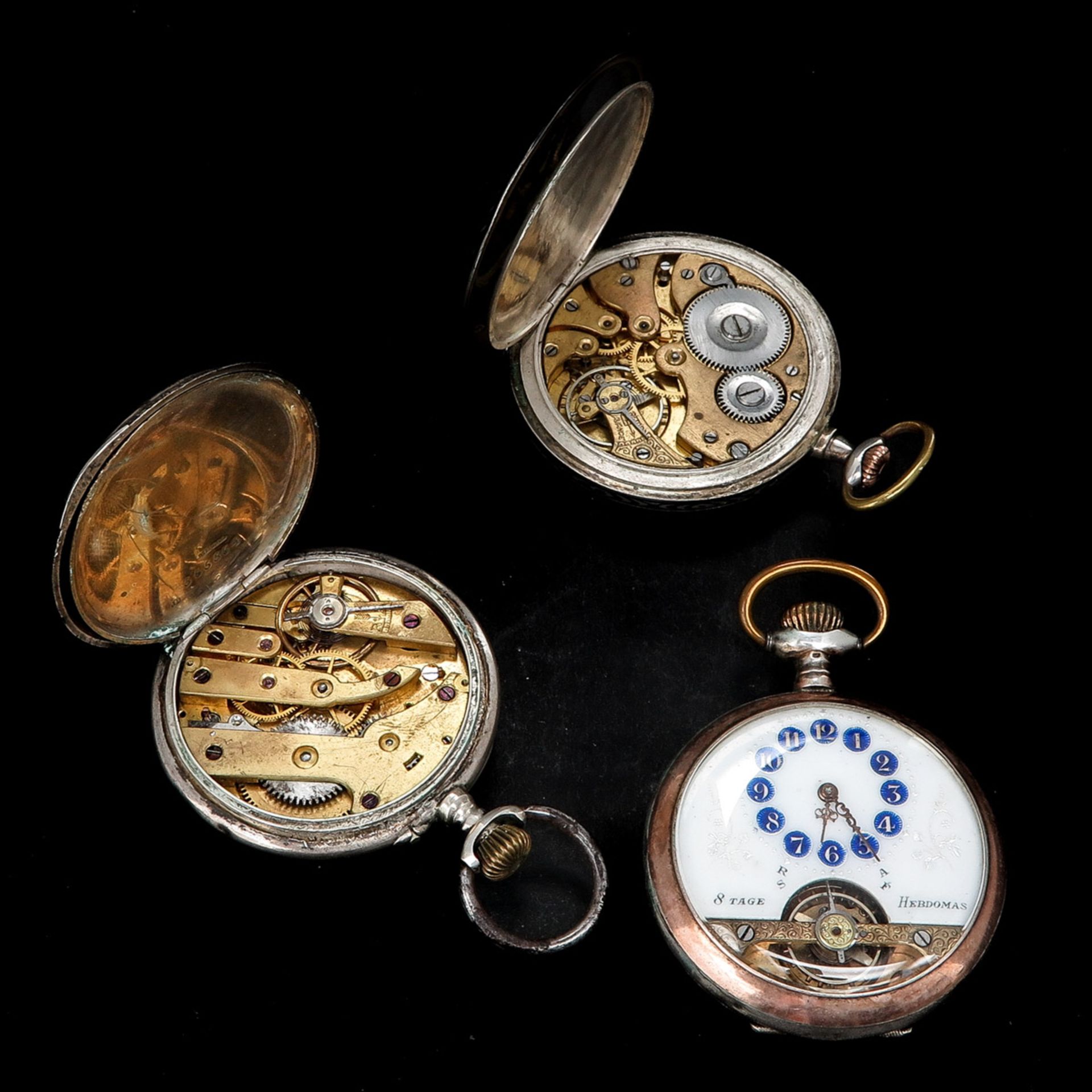 A Collection of 10 Pocket Watches - Bild 10 aus 10