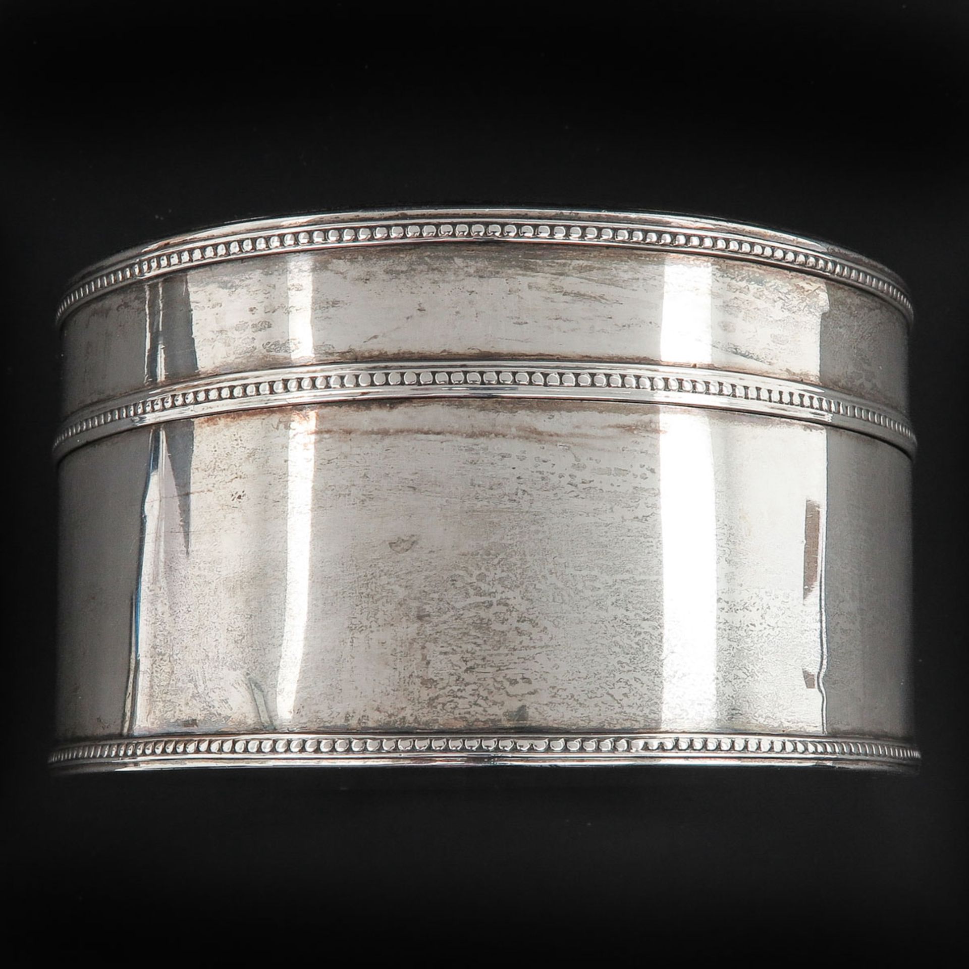 A Dutch Silver Cookie Container - Image 8 of 8