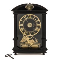A Hague Clock or Haagsche Klok signed Johannes van Ceulen