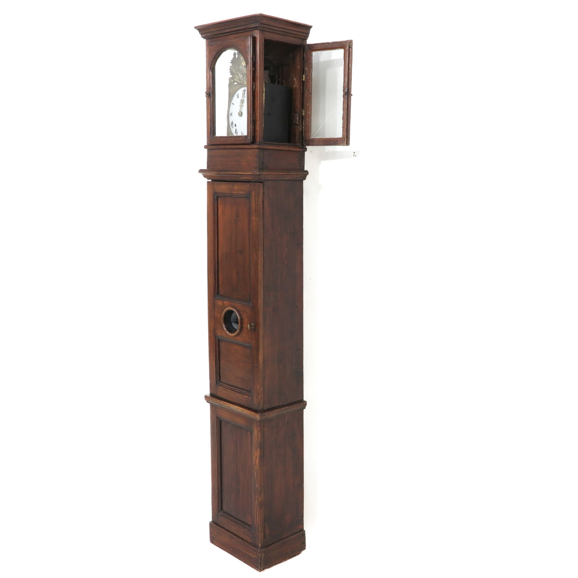 A 19th Century Standing Clock - Bild 3 aus 10