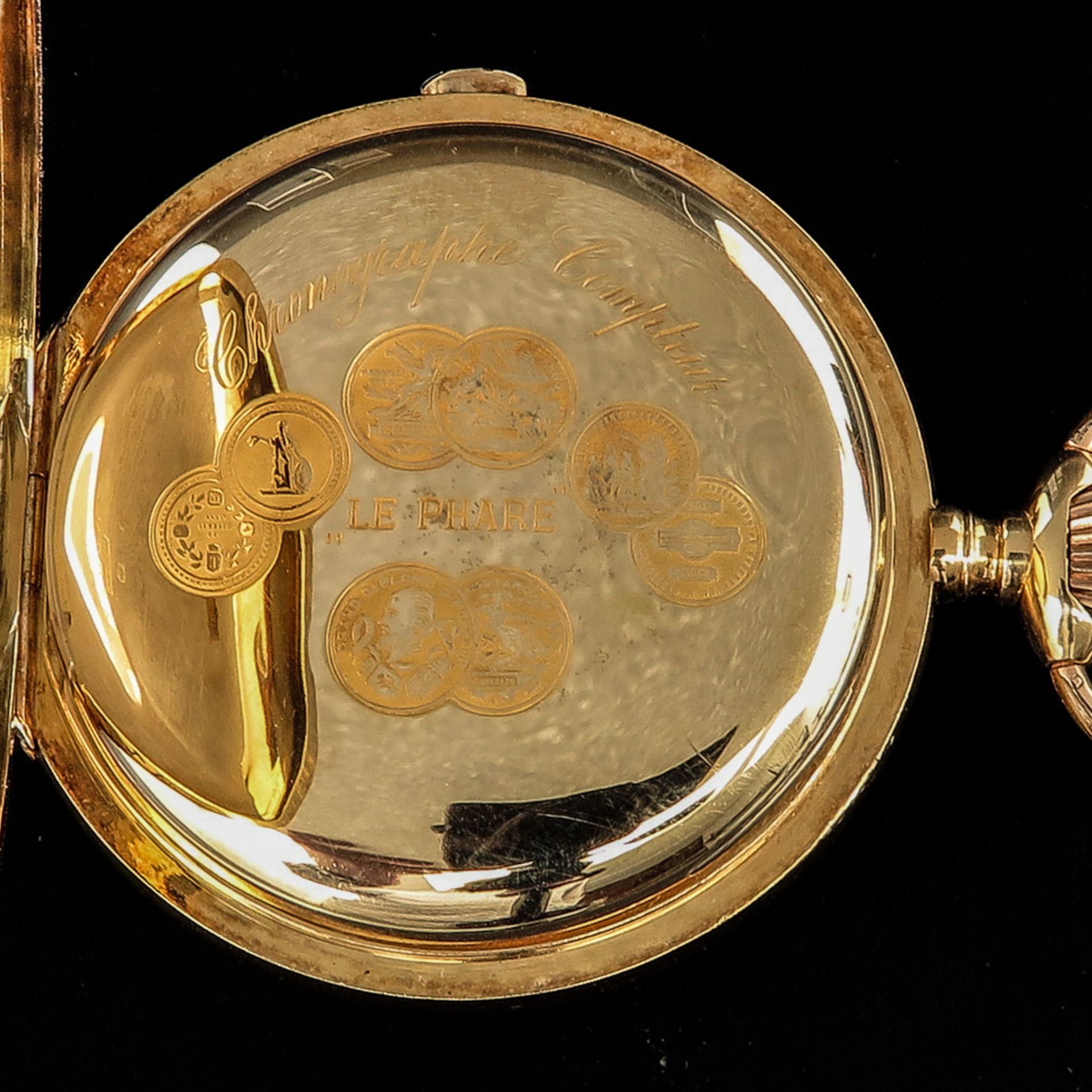 An 18KG Pocket Watch - Bild 4 aus 9