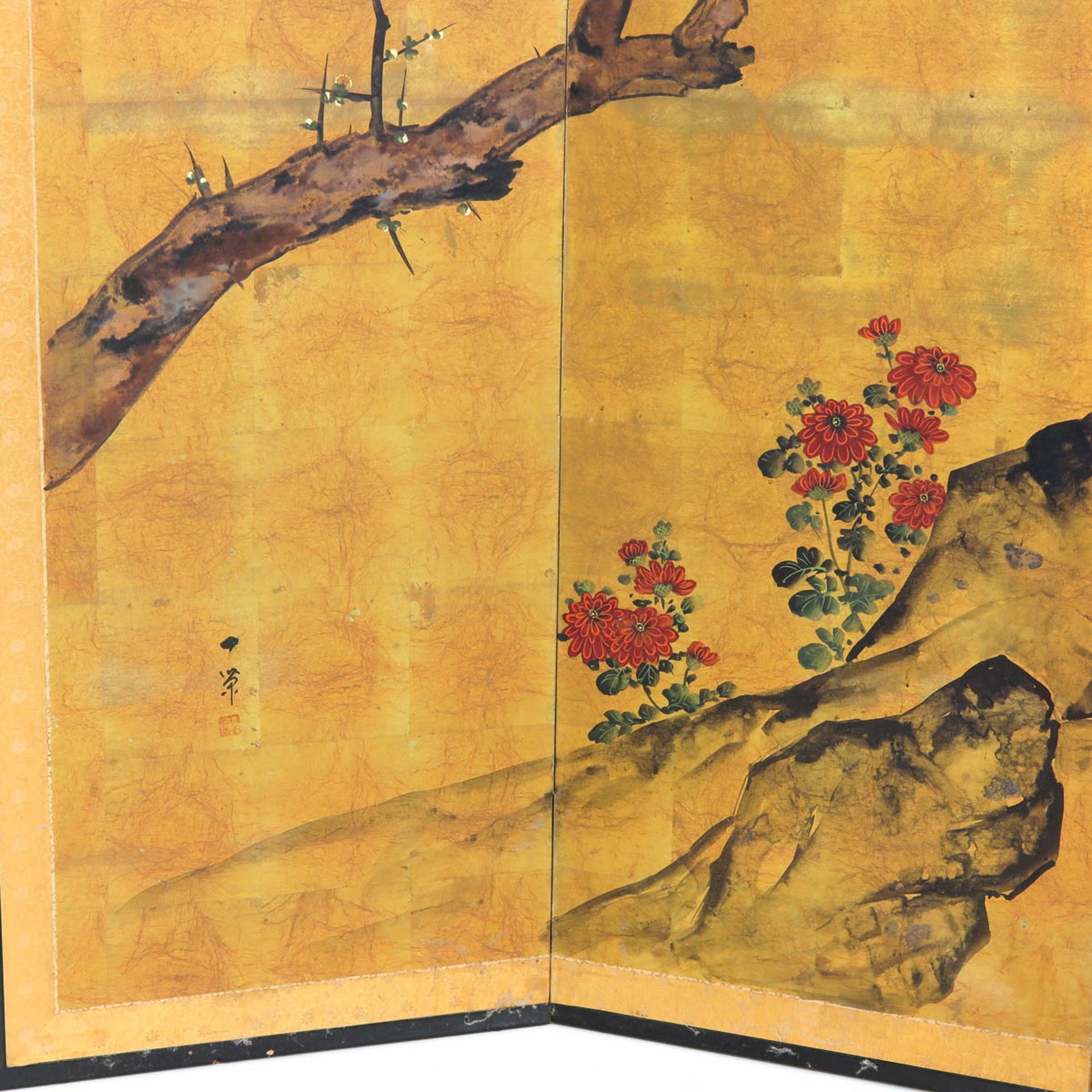 A Japanese Room Divider - Image 4 of 8