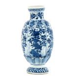 A Blue and White Vase