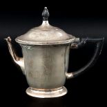 A Dutch Silver Coffee Pot