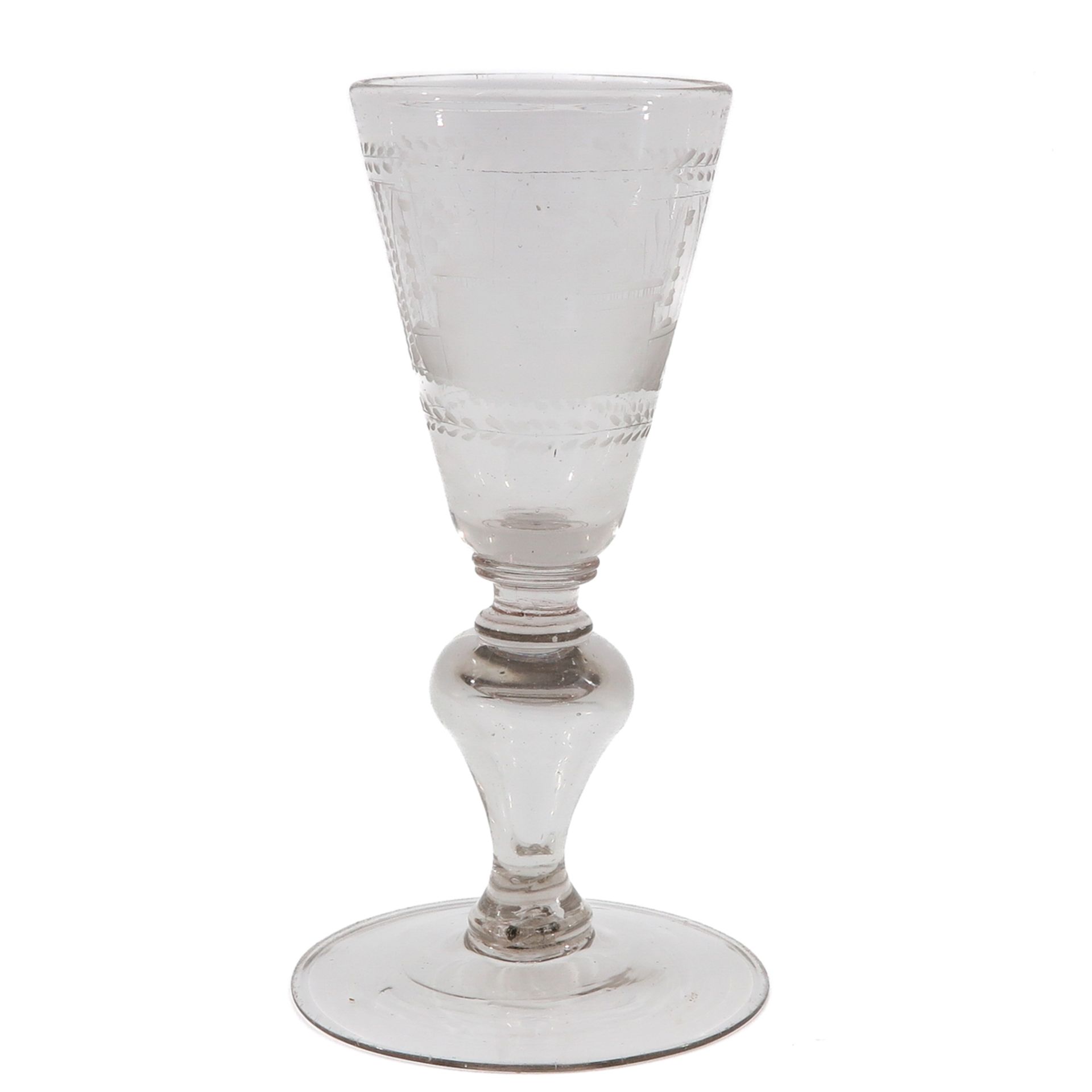 An 18th Century Engraved Glass