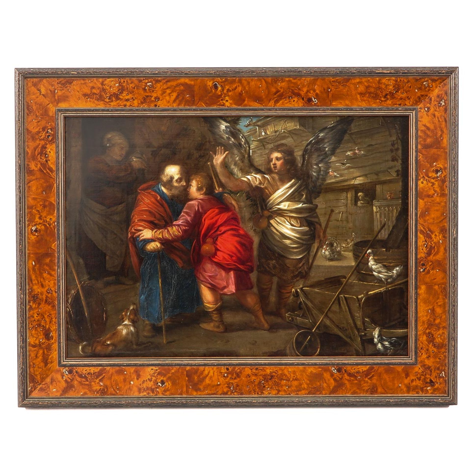 A 17th - 18th Century Oil on Panel