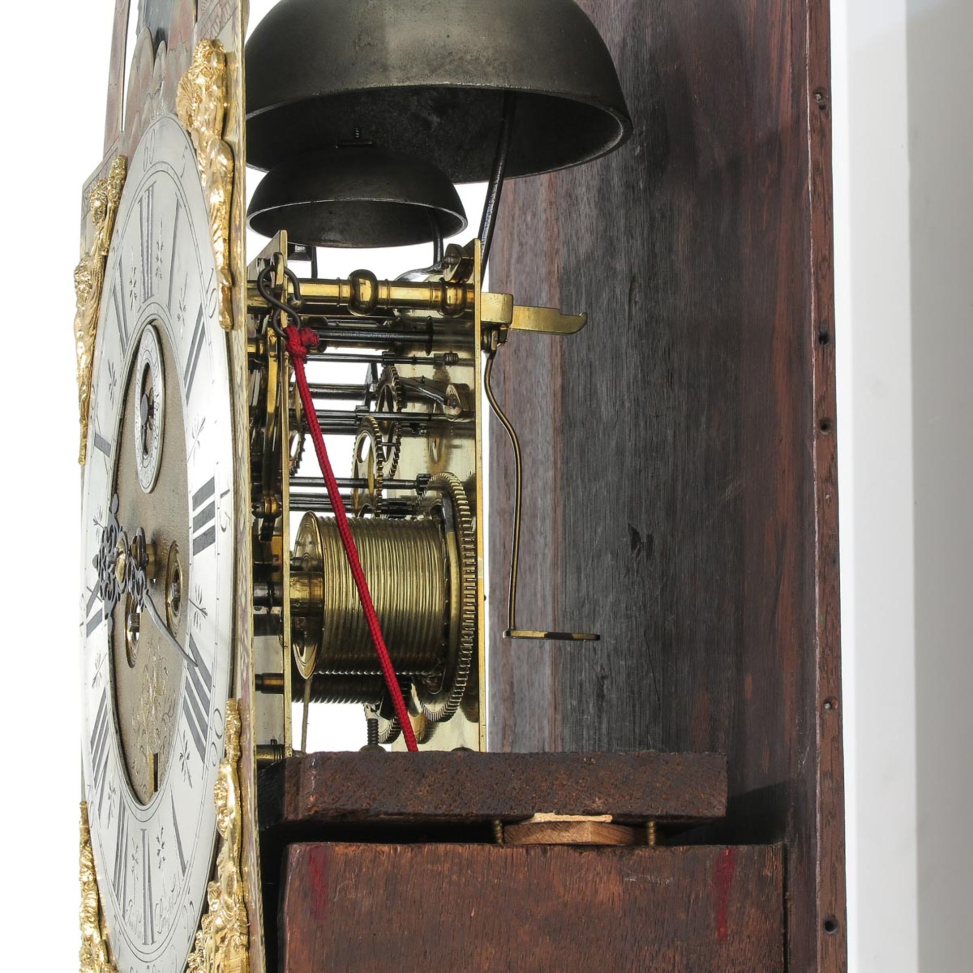 An 18th Century Standing Clock Signed Jan van Brussel - Image 5 of 9