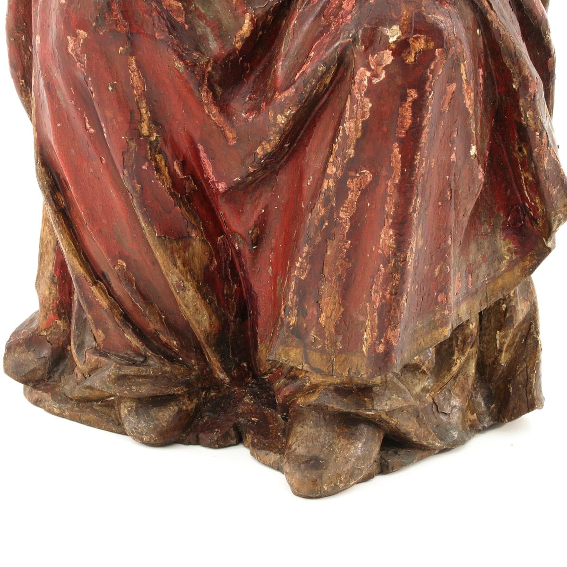 An 18th Century Sculpture Depicting God the Father - Image 9 of 9