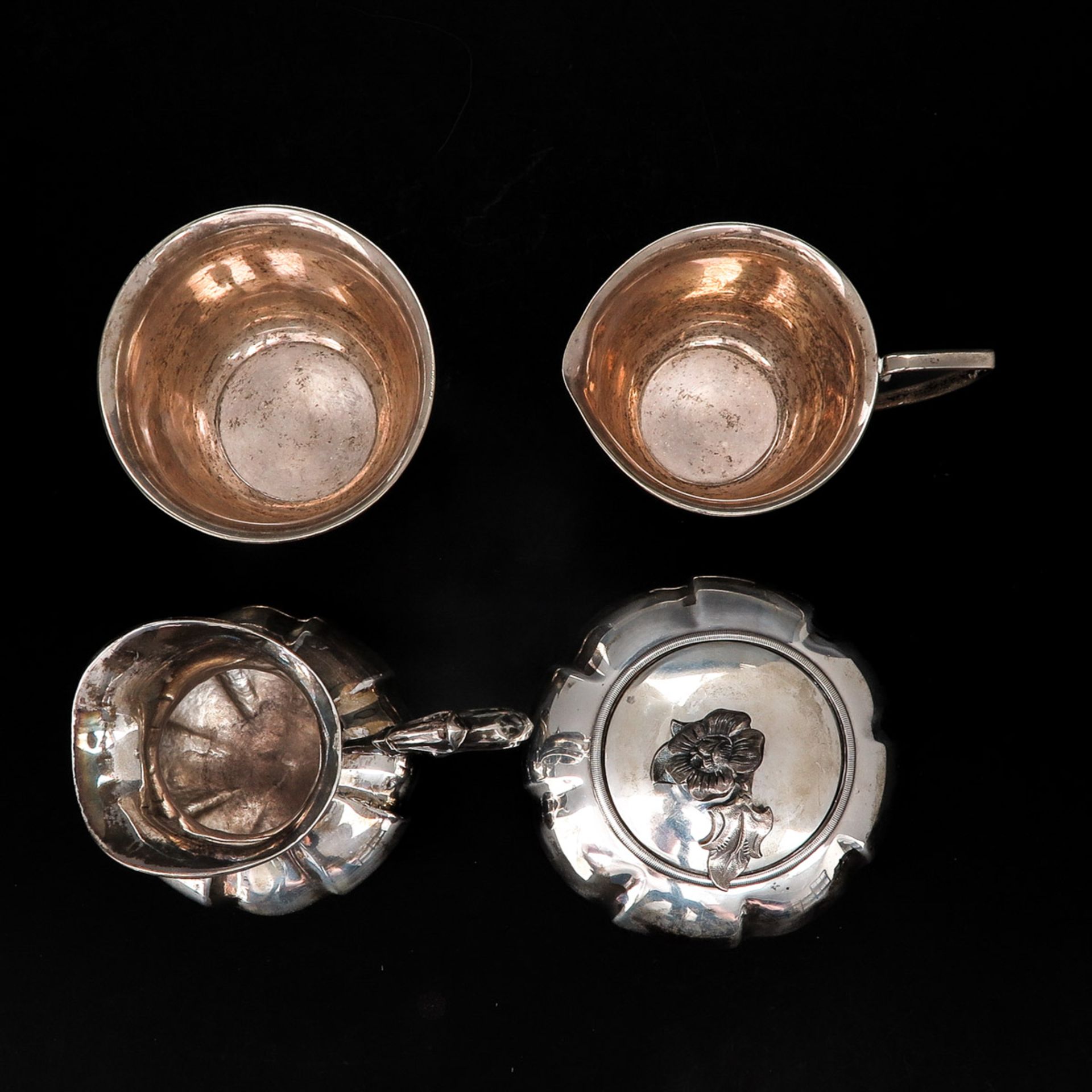 A Lot of 4 Dutch Silver Items - Image 5 of 10