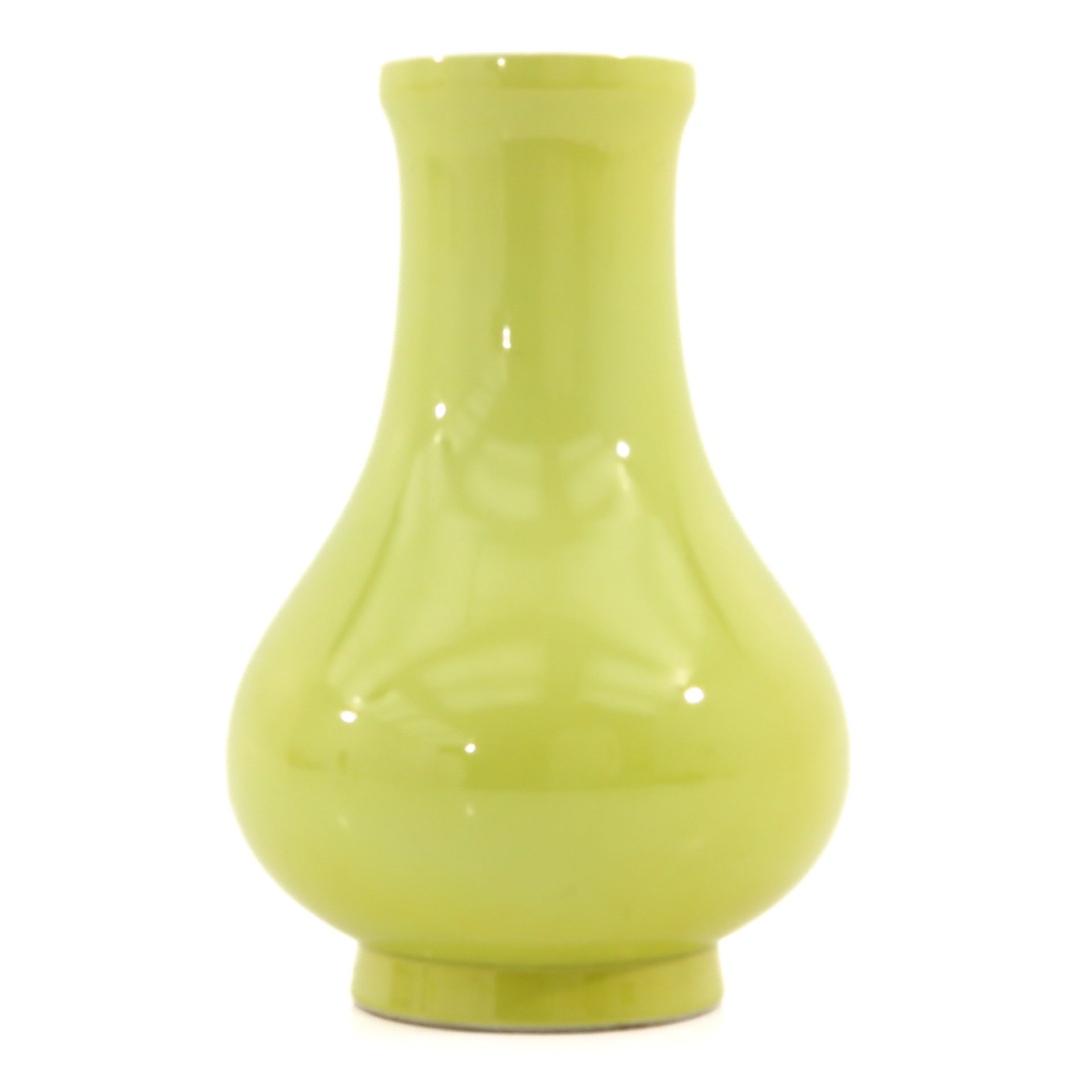 A Yellow Glaze Vase - Bild 2 aus 10