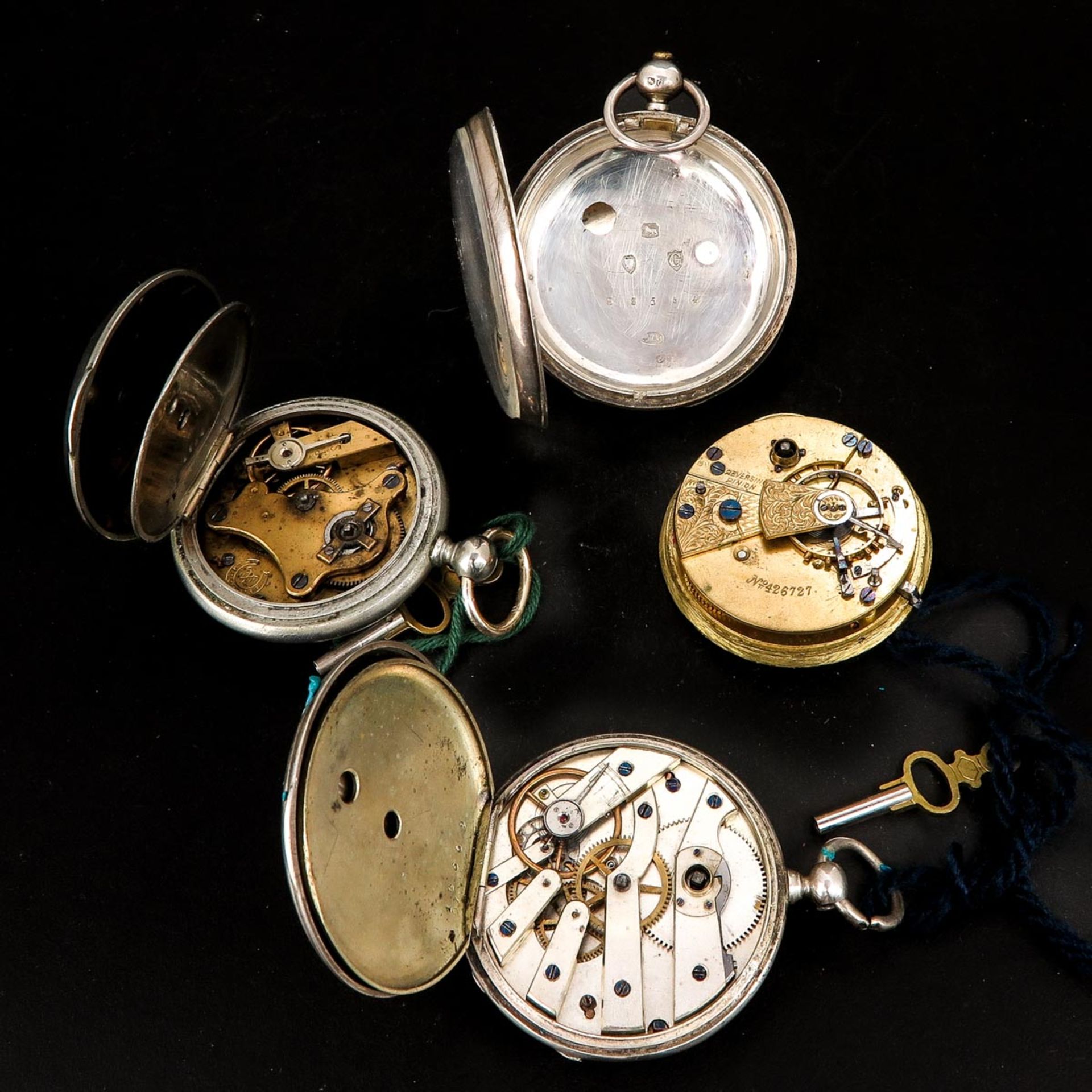 A Collection of 10 Pocket Watches - Bild 6 aus 10