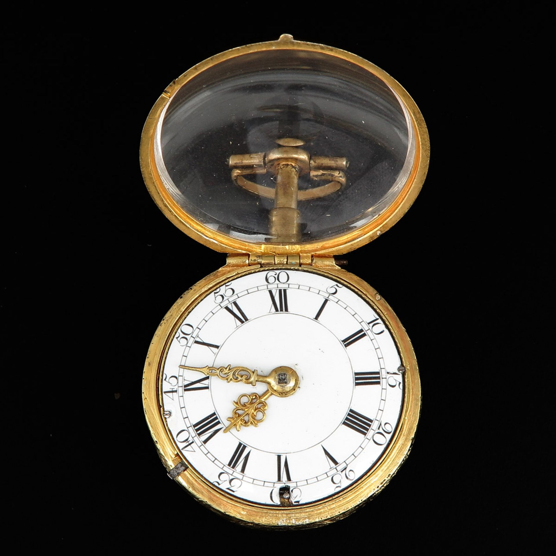 An 18th Century 18KG Pocket Watch Signed Royal London - Bild 5 aus 8