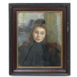 A Pastel Depicting Young Lady
