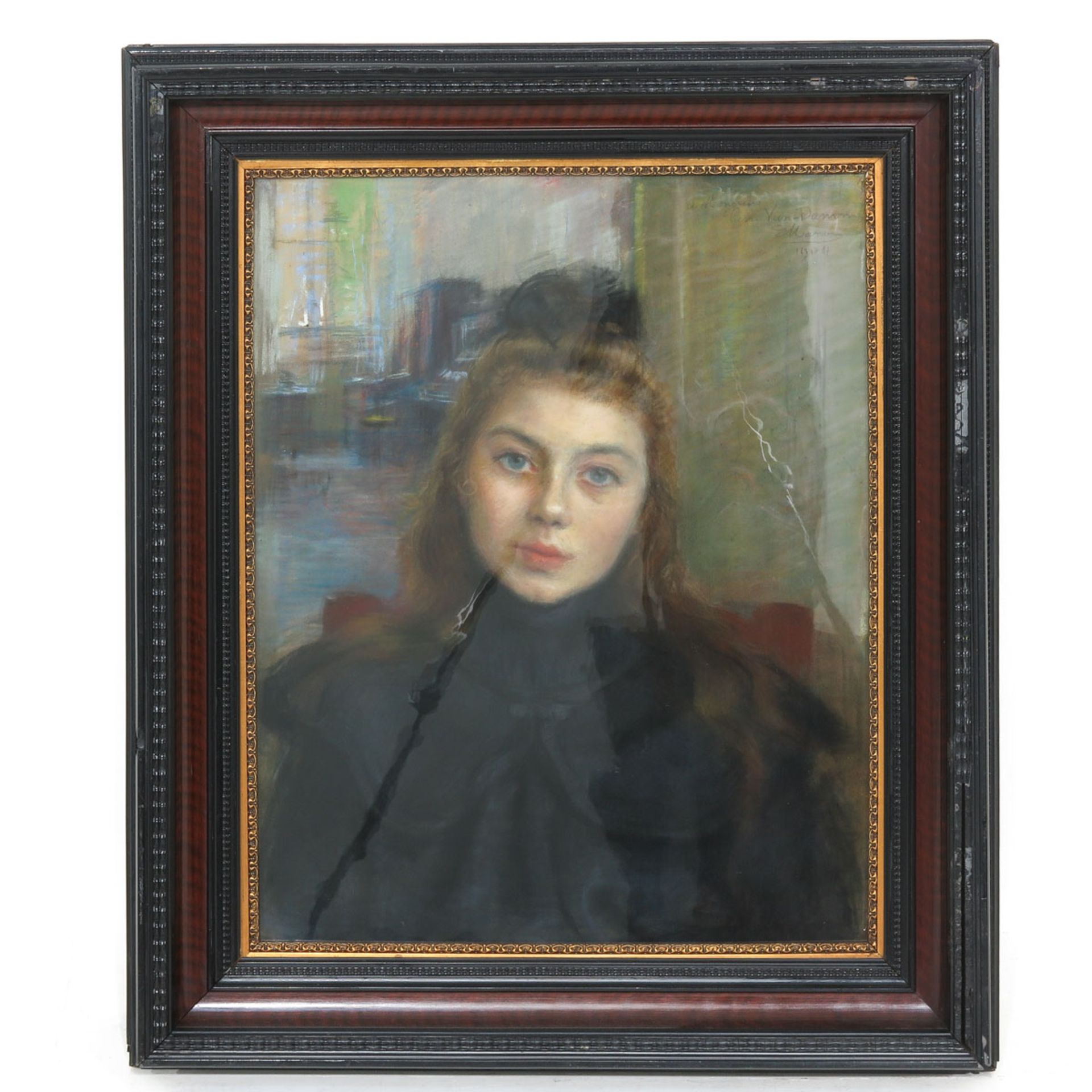 A Pastel Depicting Young Lady