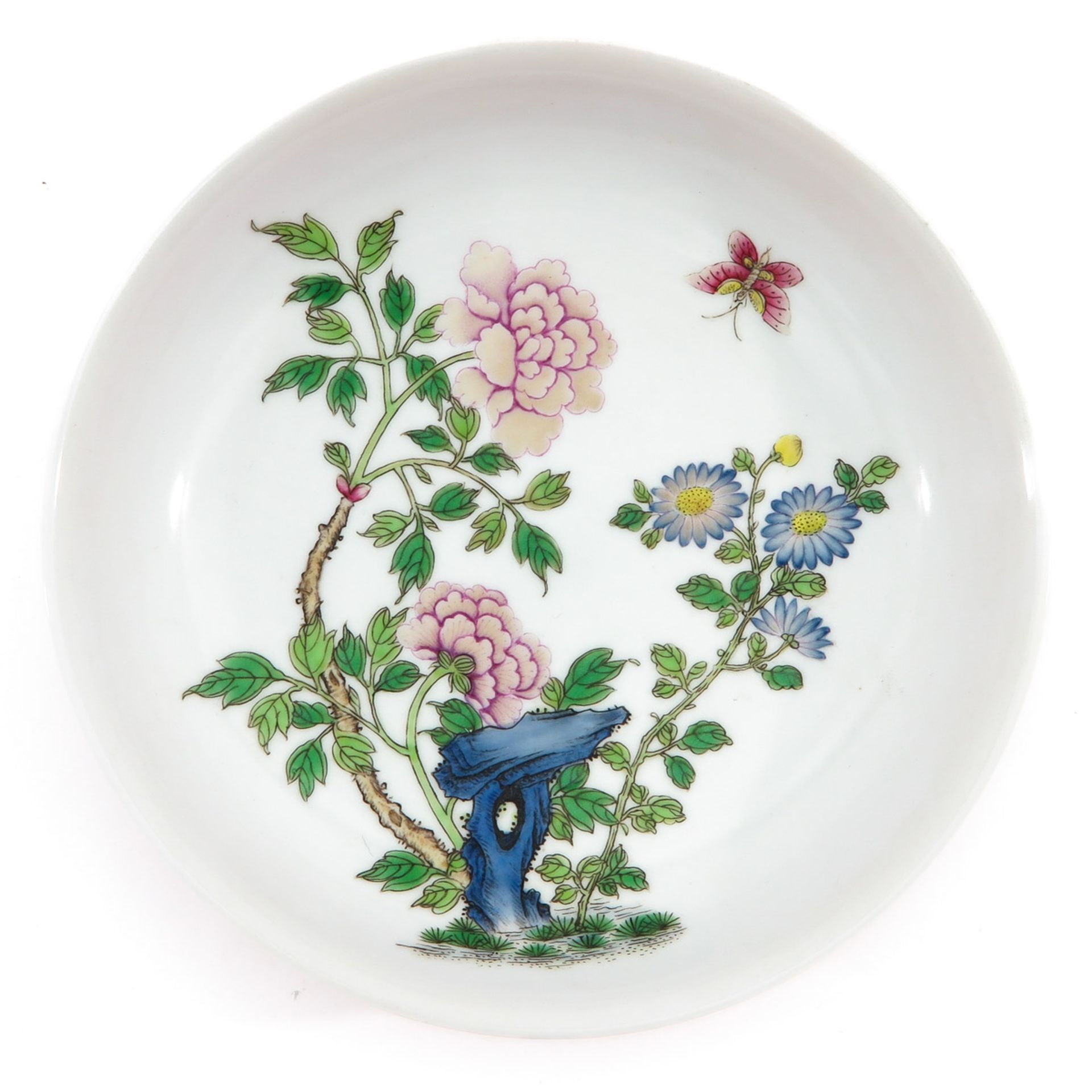 A Small Famille Rose Dish