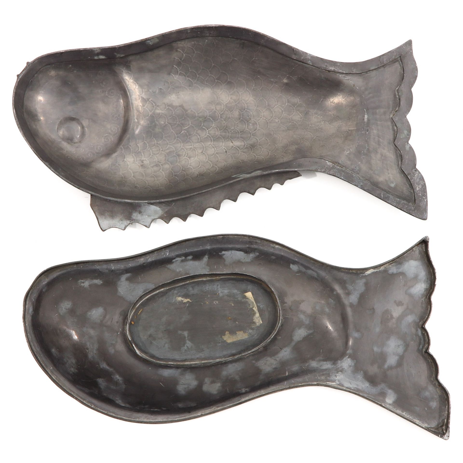 A Pewter Fish - Image 4 of 9
