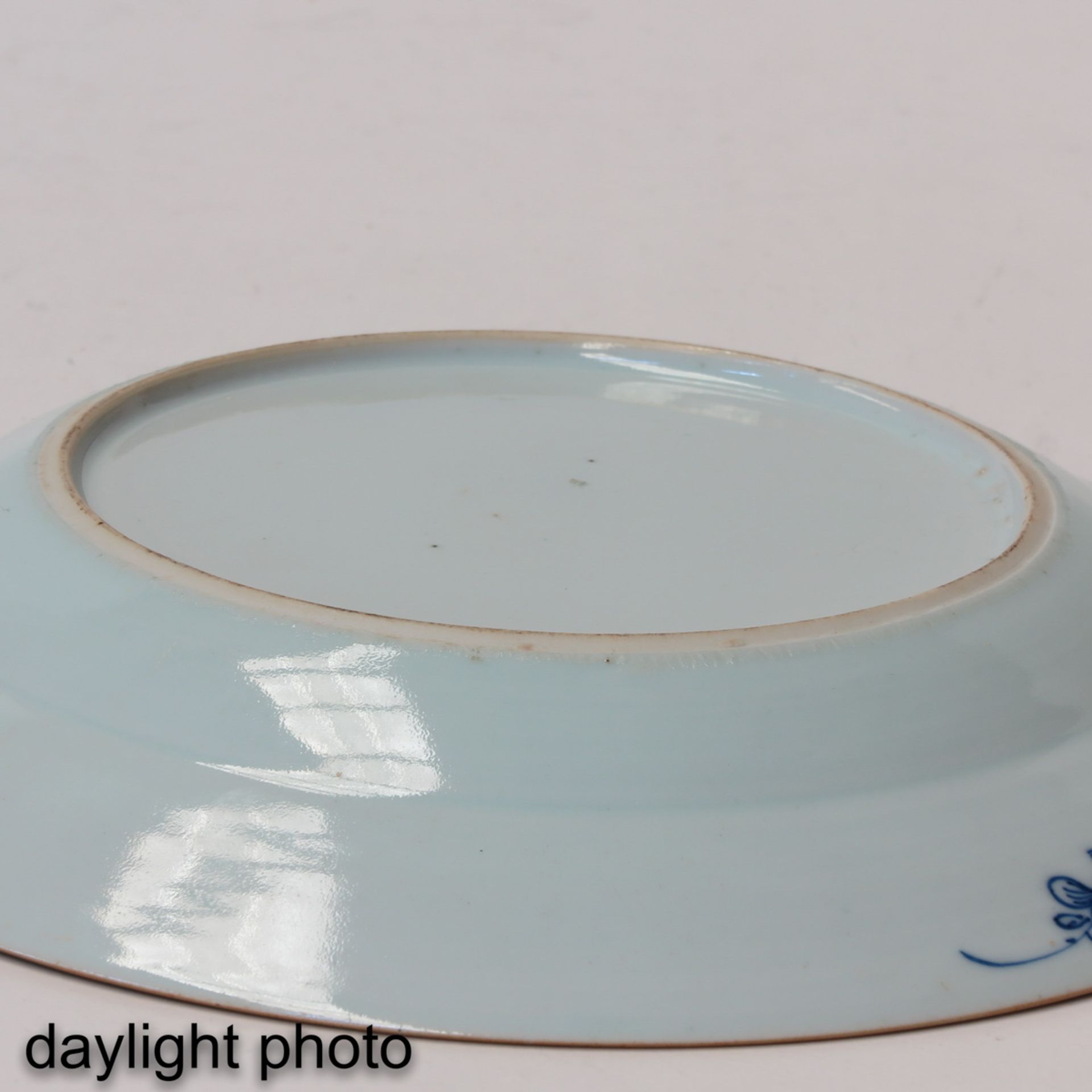 A Collection of 6 Blue and White Plates - Bild 10 aus 10