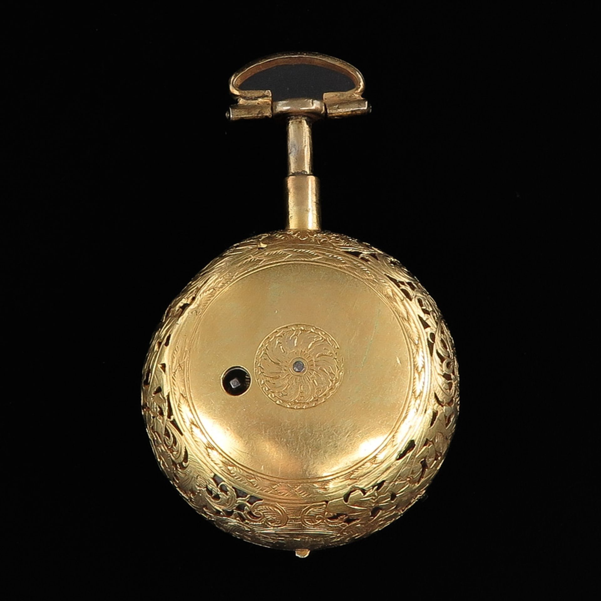 An 18th Century 18KG Pocket Watch Signed Royal London - Bild 4 aus 8