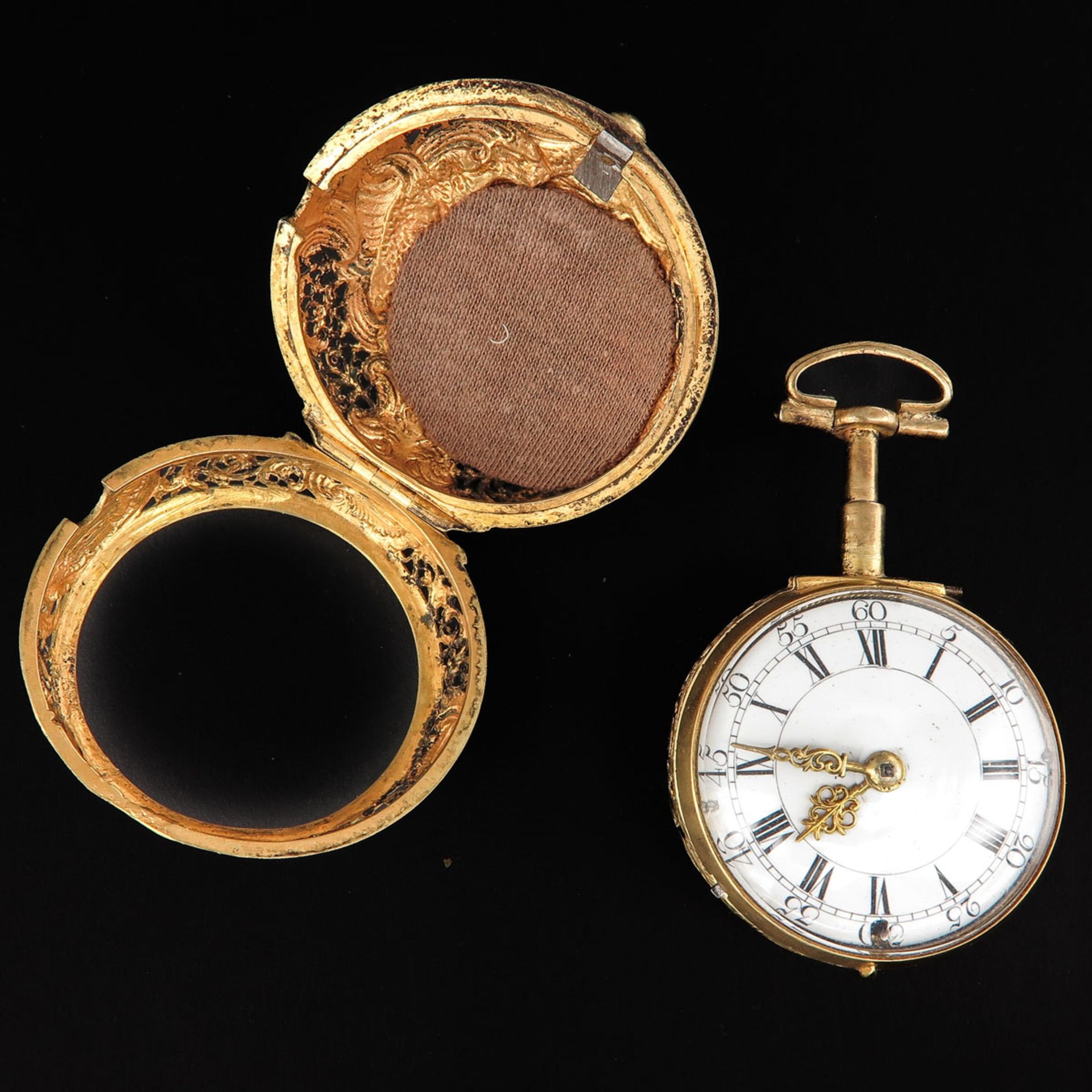 An 18th Century 18KG Pocket Watch Signed Royal London - Bild 3 aus 8