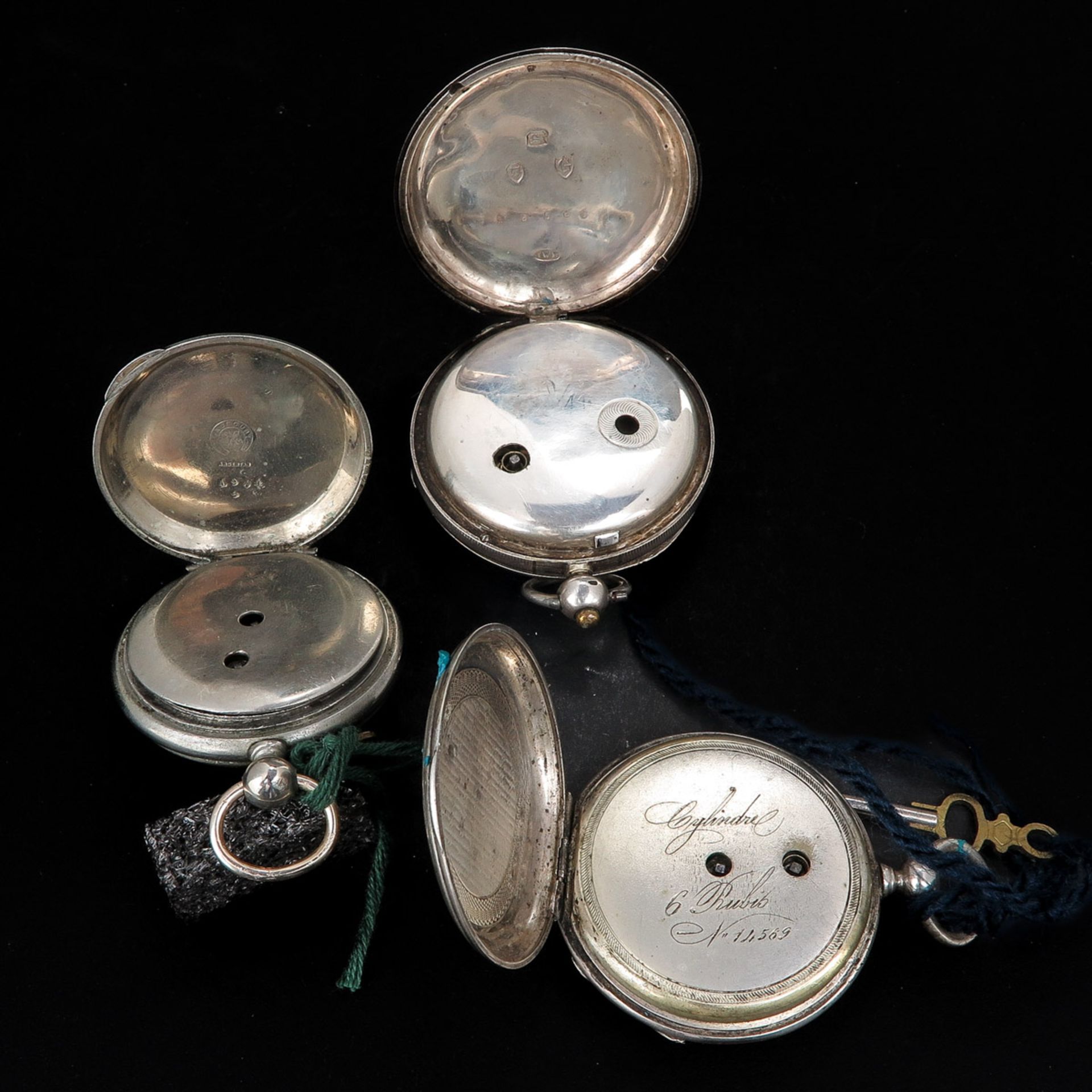 A Collection of 10 Pocket Watches - Bild 5 aus 10