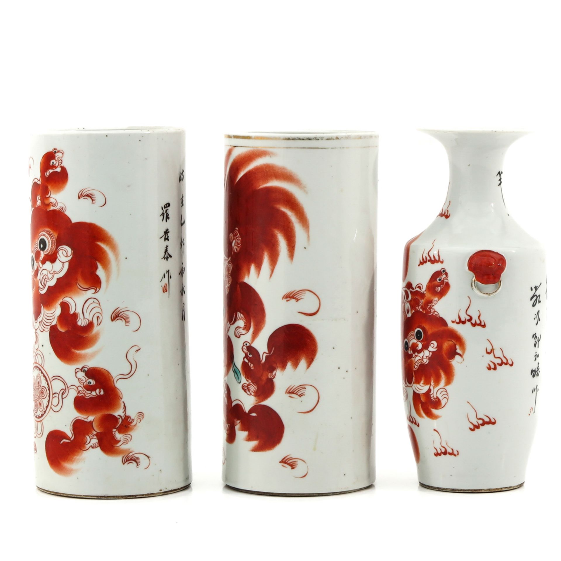 A Collection of 3 Vases - Image 2 of 9
