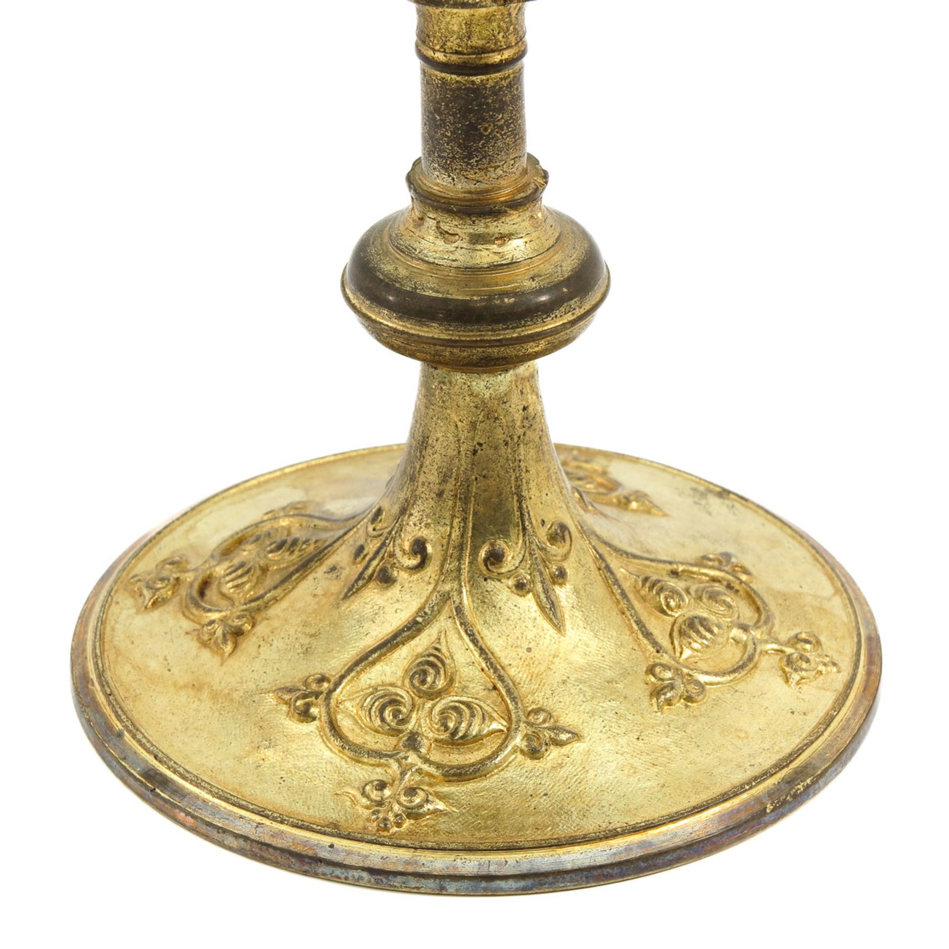 A Bronze Relic Holder with Relic of St. Antoni - Image 8 of 8