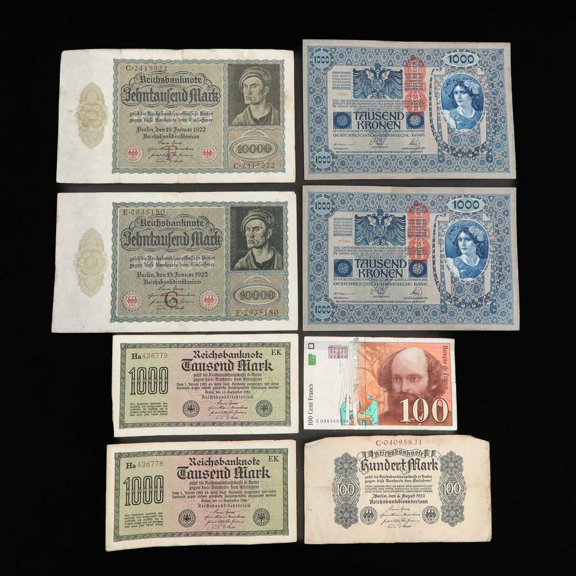 A Collection of Bank Notes - Bild 2 aus 5