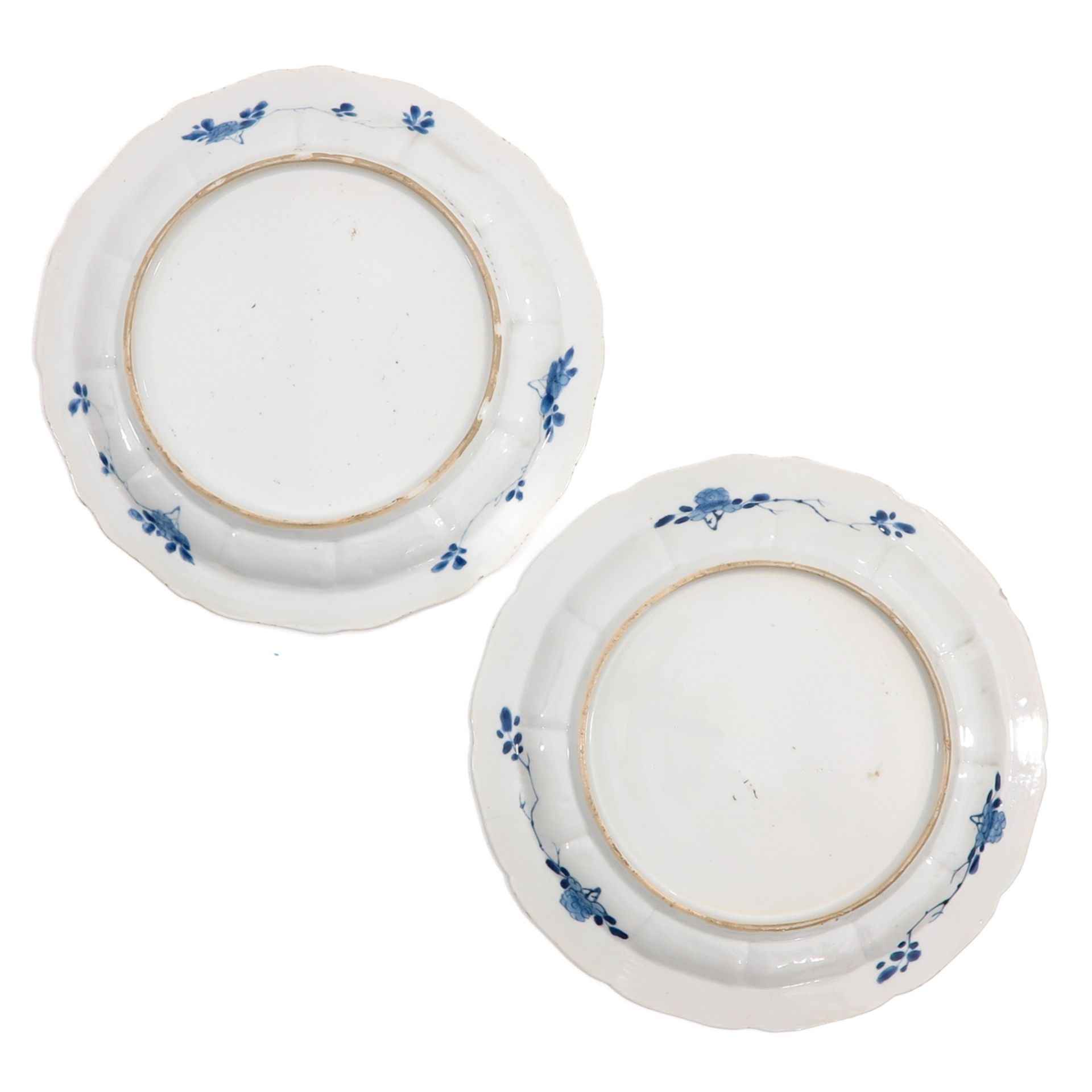 A Pair of Blue and White Plates - Bild 2 aus 9