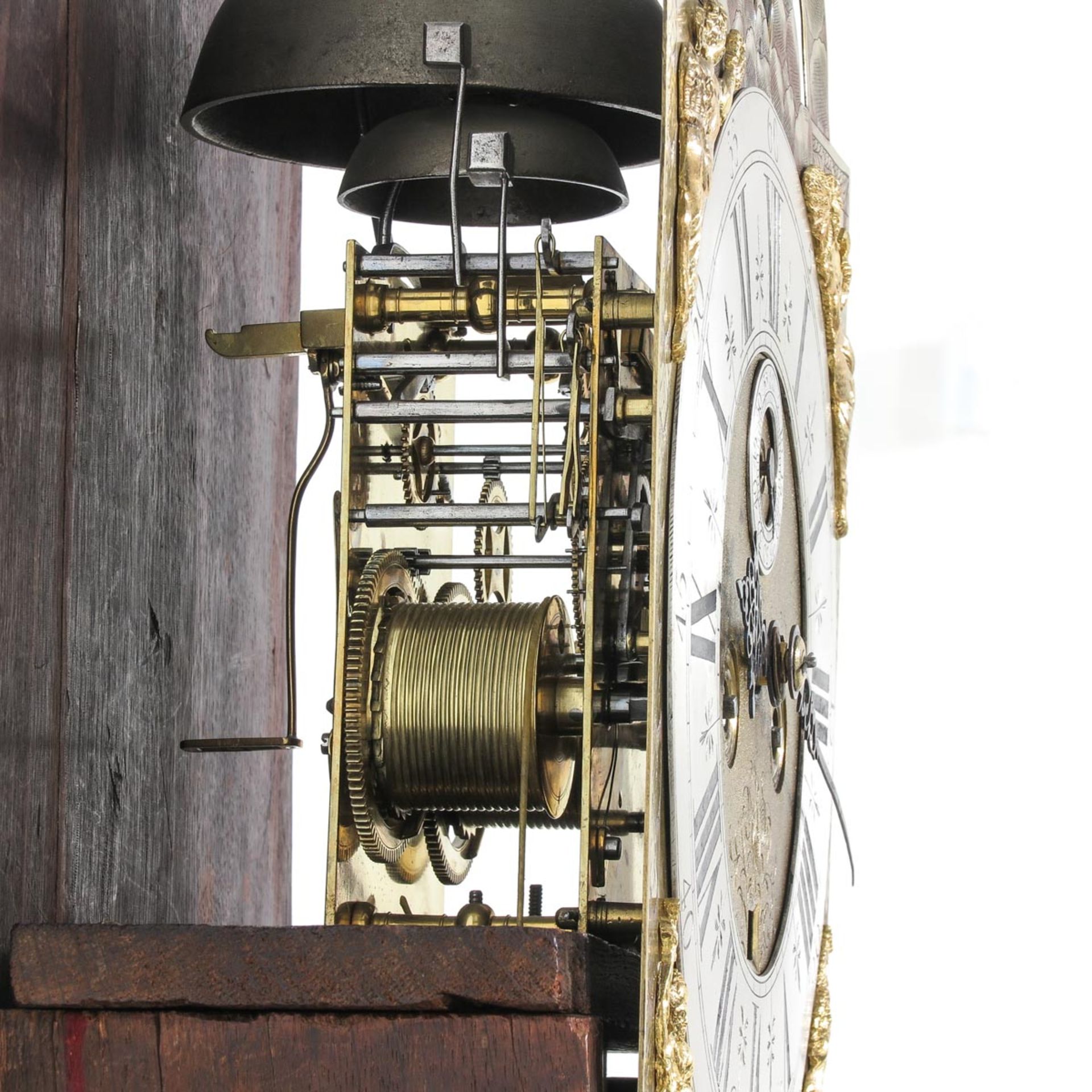 An 18th Century Standing Clock Signed Jan van Brussel - Image 4 of 9
