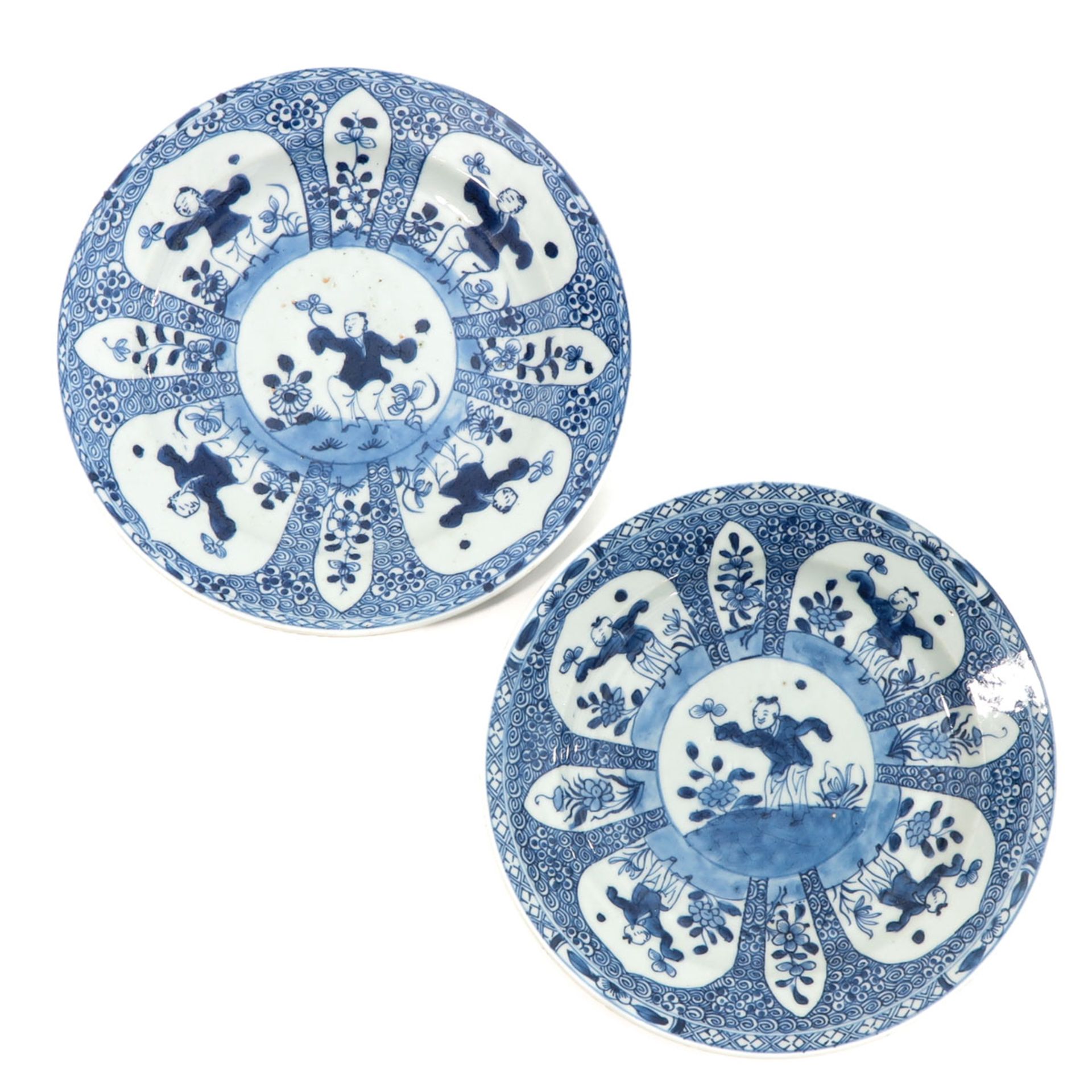 A Series of 6 Blue and White Plates - Image 7 of 10