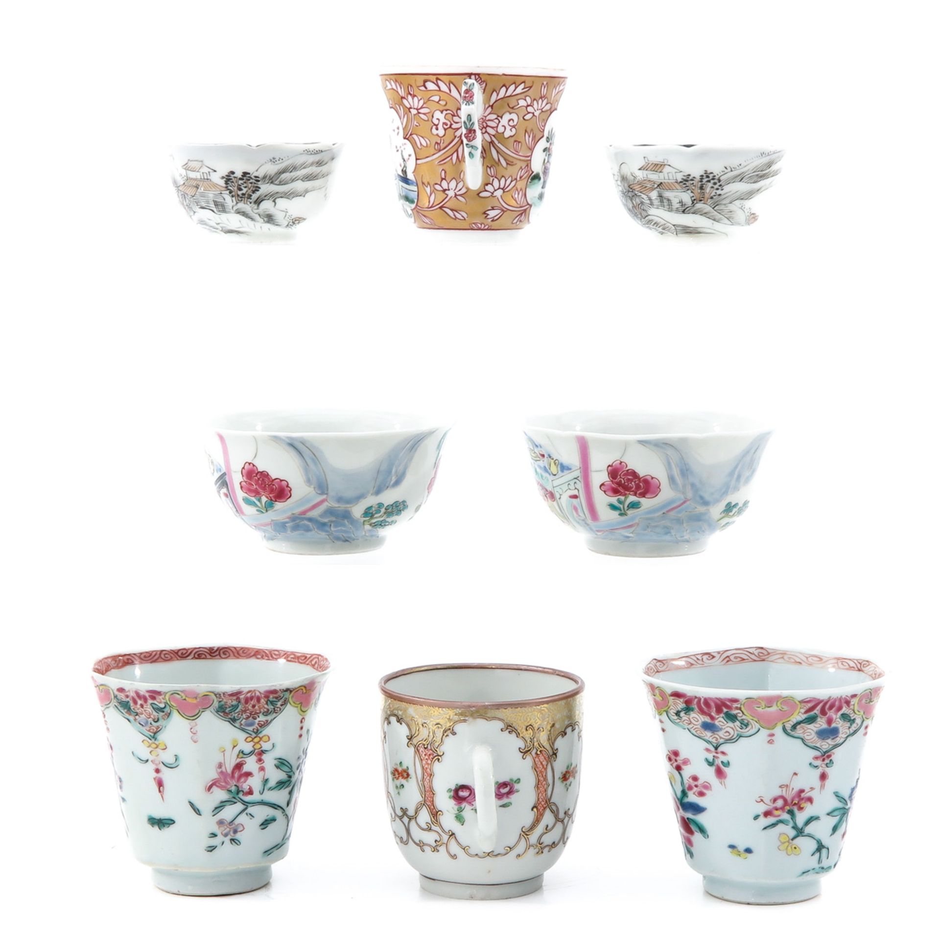 A Collection of Cups and Saucers - Image 2 of 10
