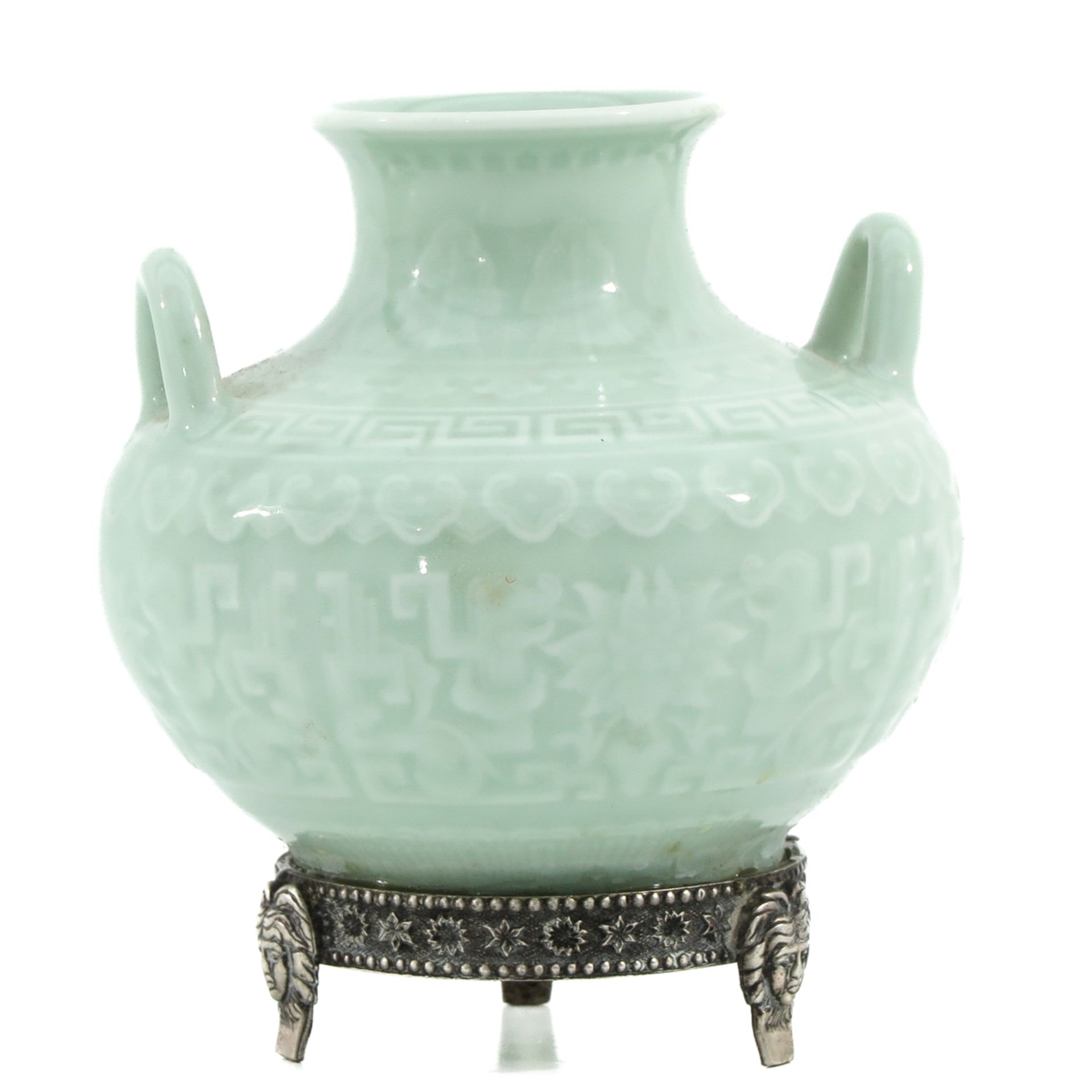 A Small Celadon Vase
