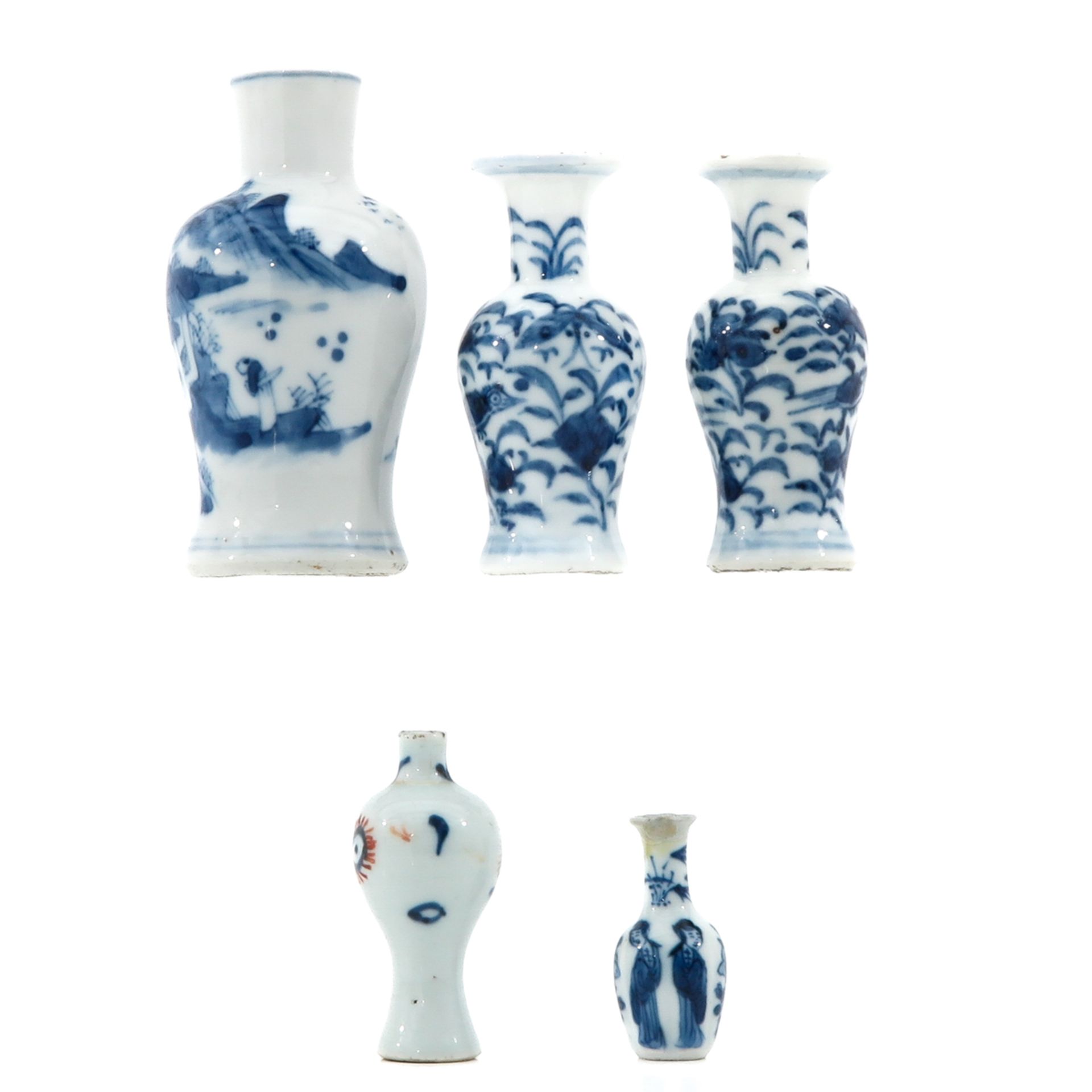 A Collection of 5 Miniature Vases - Bild 3 aus 10