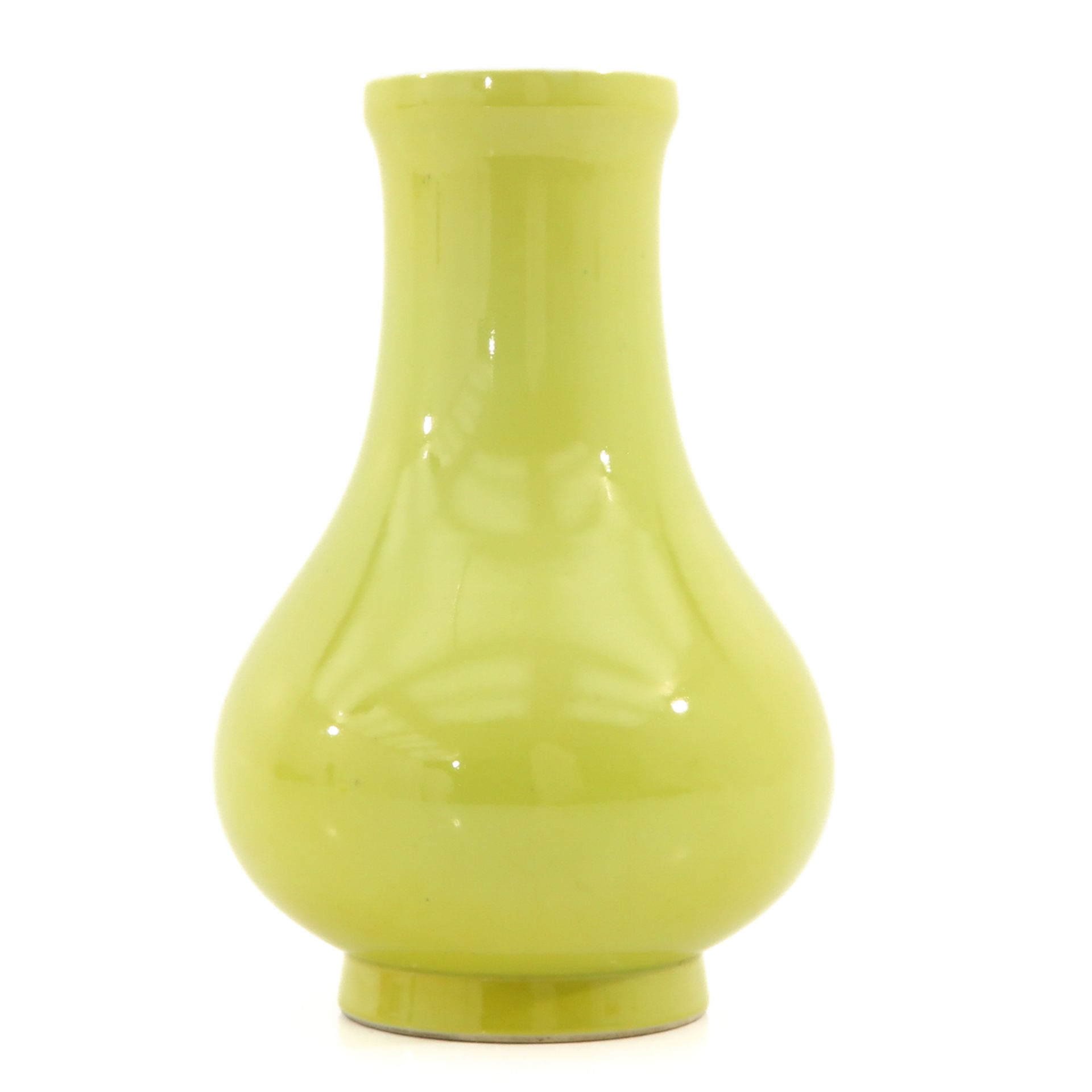 A Yellow Glaze Vase - Bild 3 aus 10