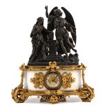 A 19th Century Bronze Pendule