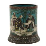 A Cloisonne Brush Pot