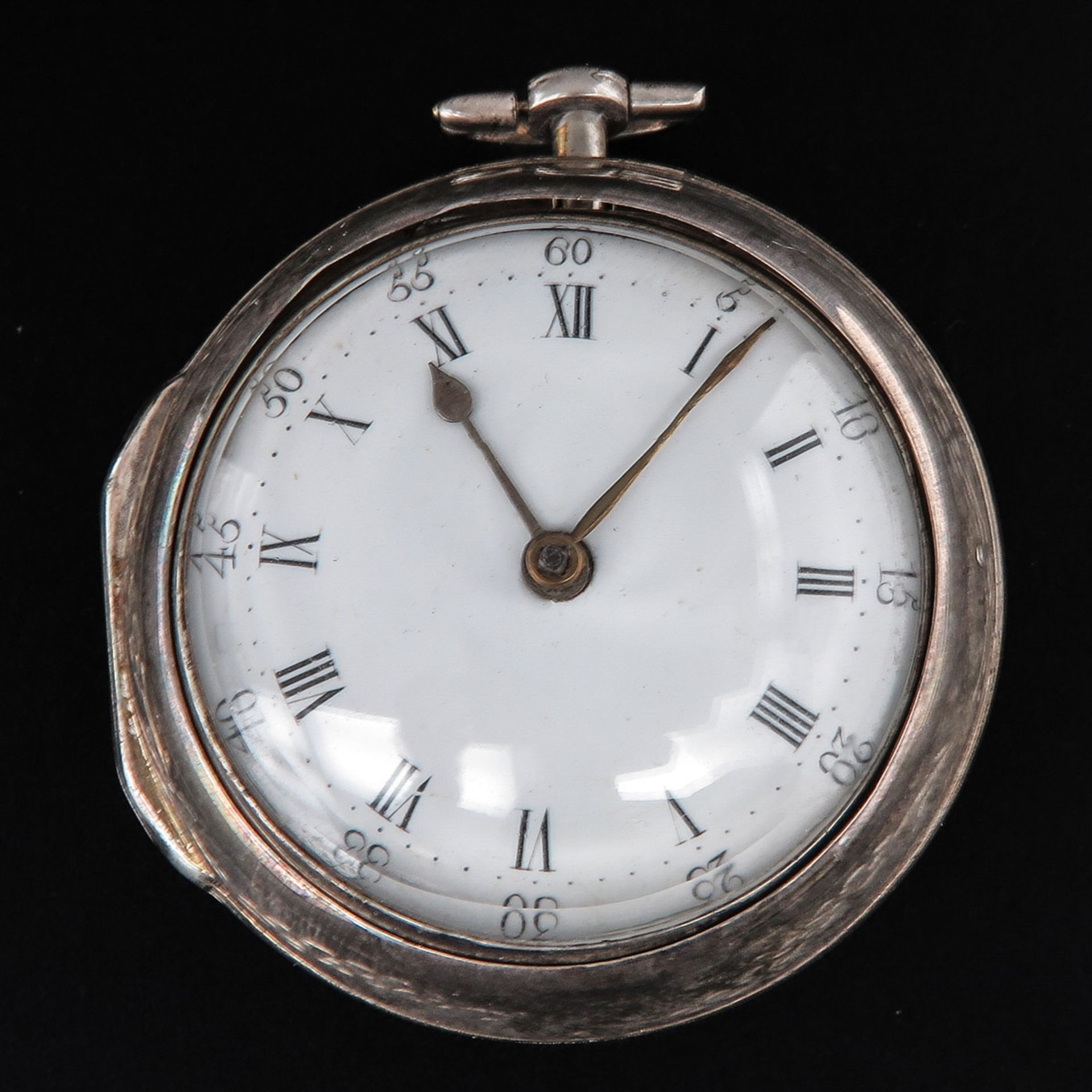 An 18th Century English Silver Pocket Watch