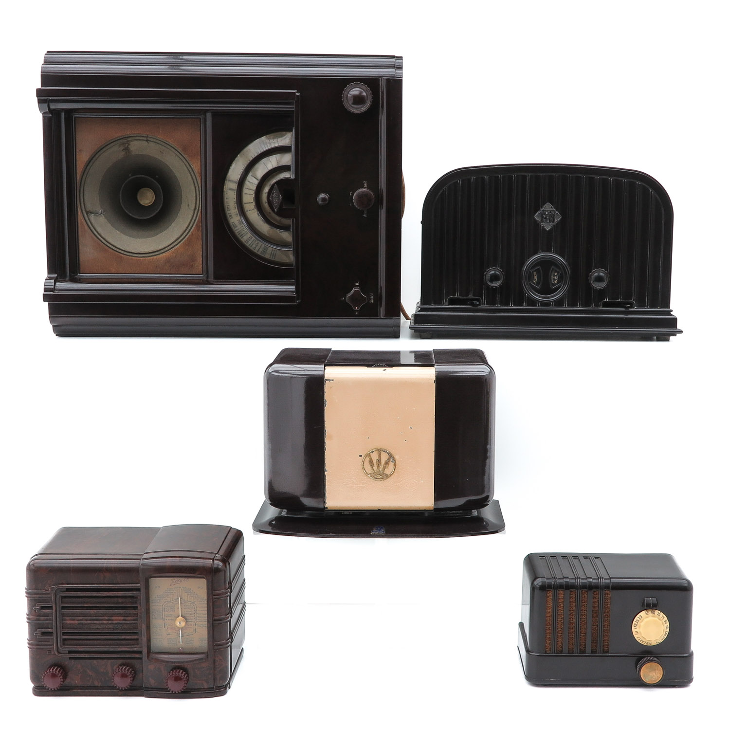A Collection of Bakelite Radios