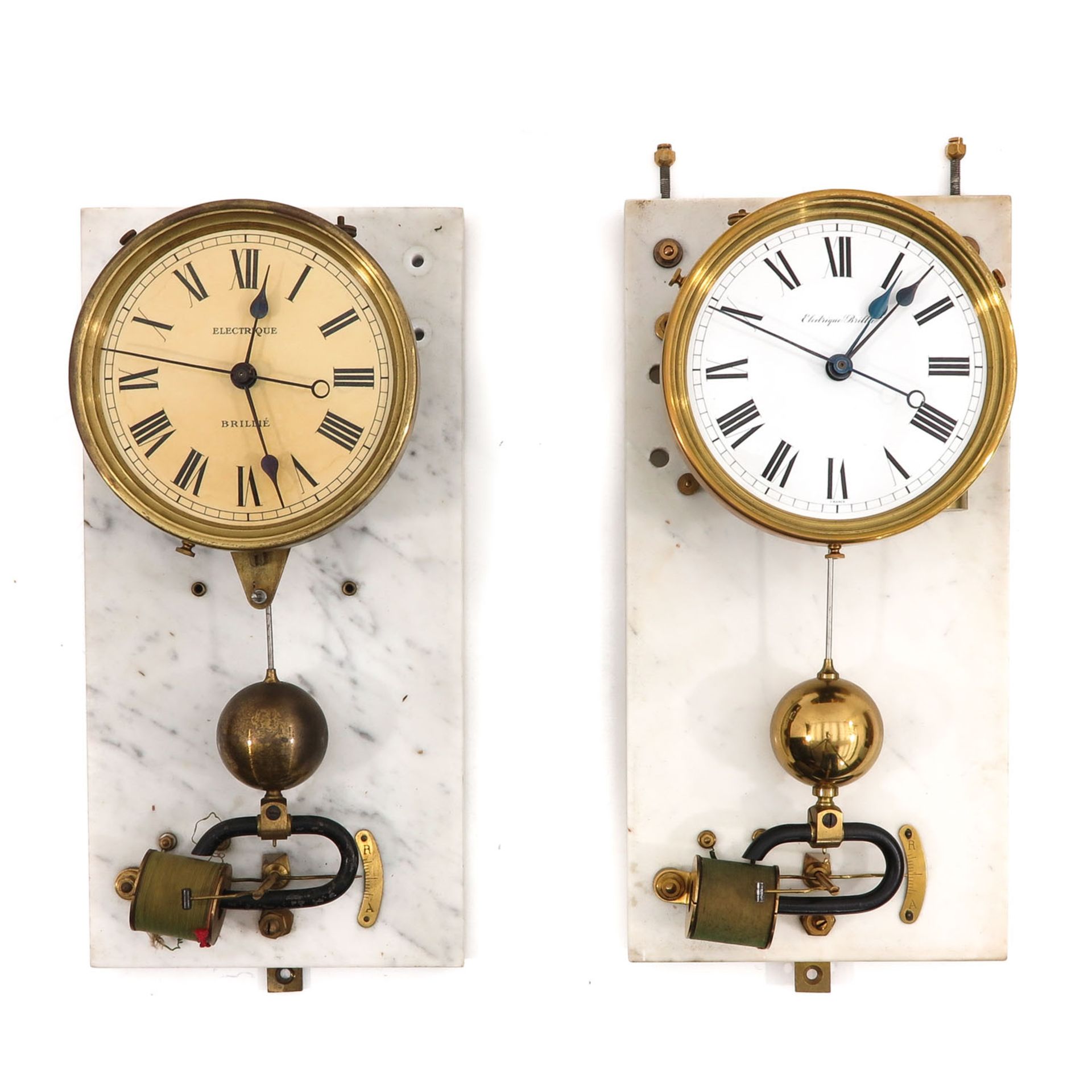 A Lot of 2 Electric Clocks - Bild 2 aus 7