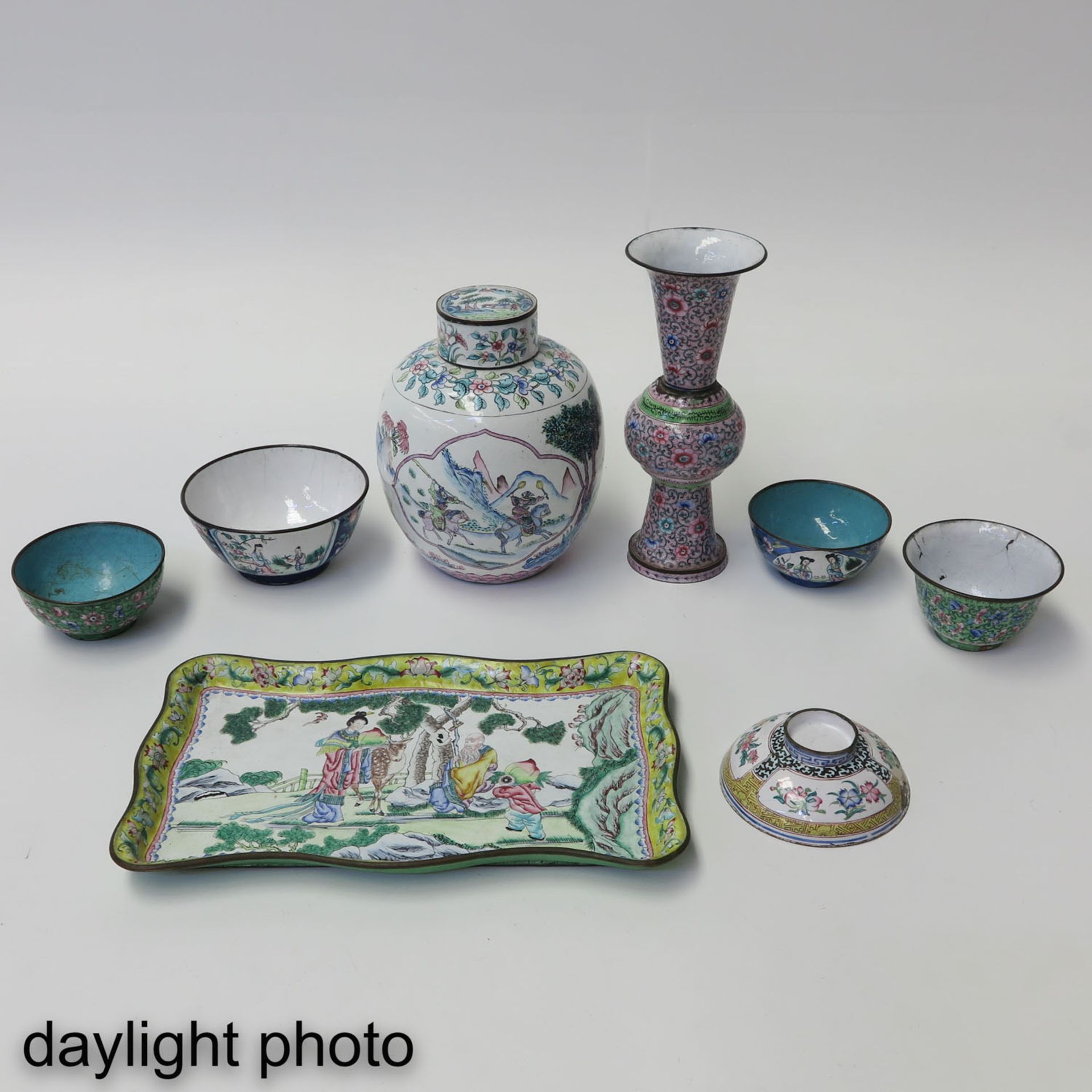 A Collection of Chinese Enamel - Image 9 of 10