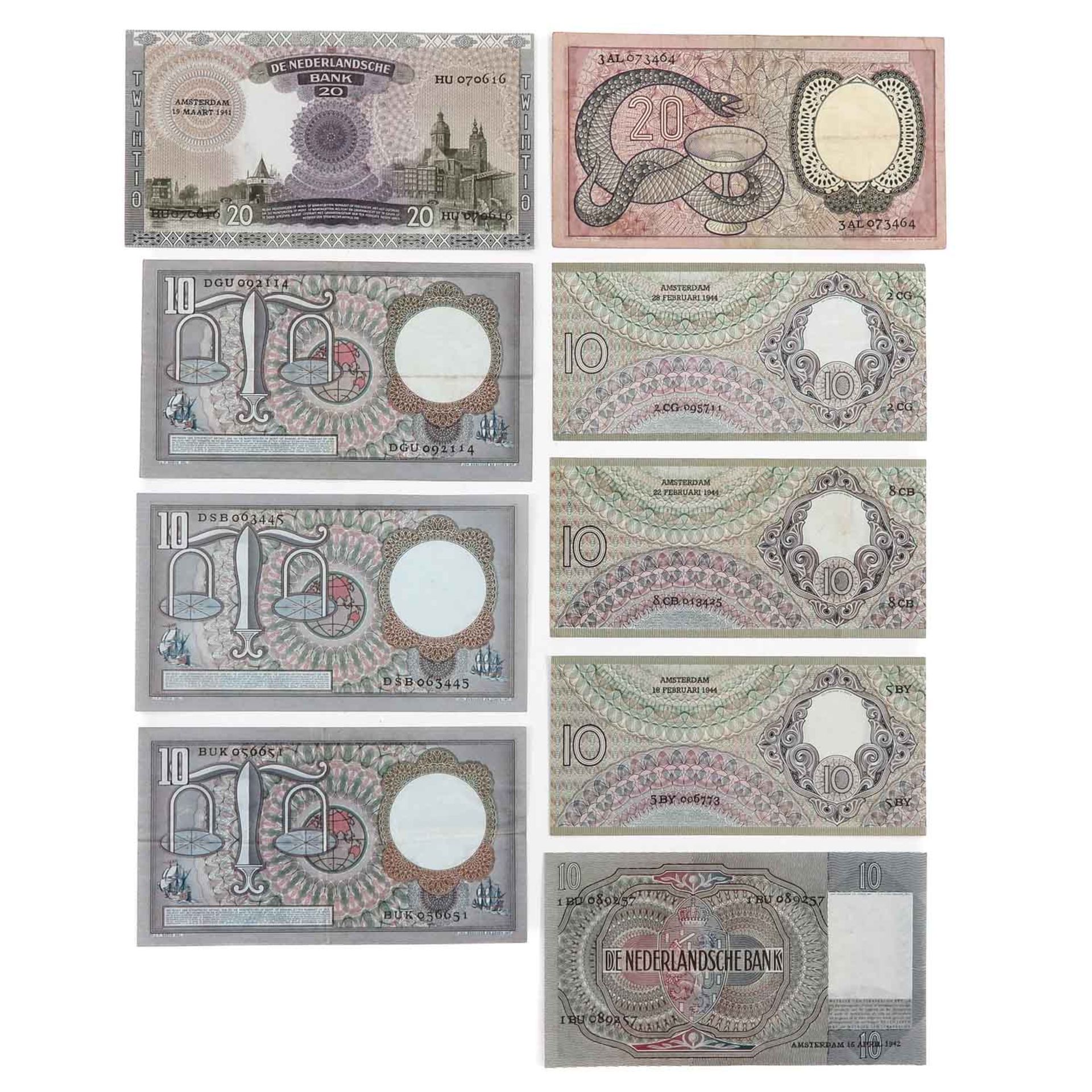 A Collection of Dutch Bank Notes - Bild 2 aus 8