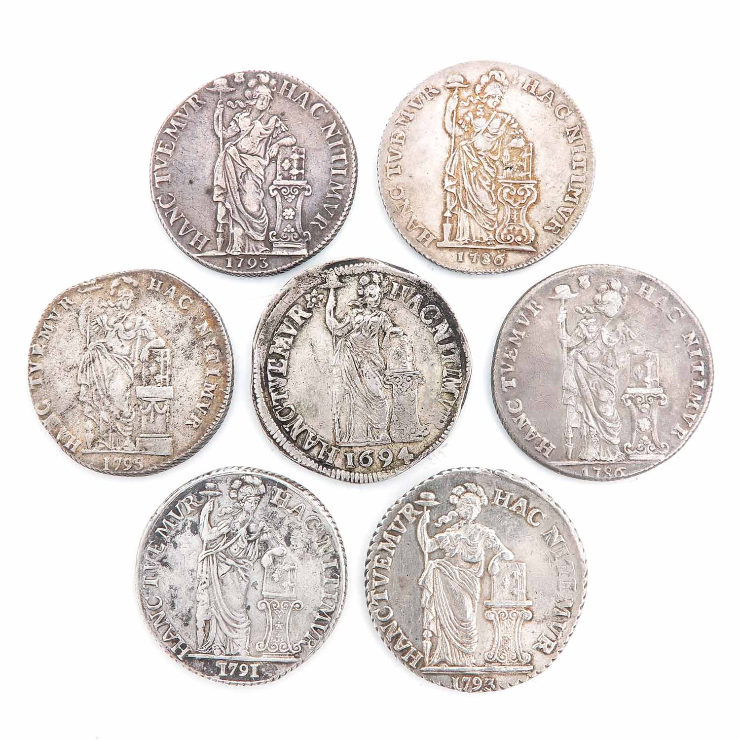 A Collection of 7 Coins - Image 2 of 10