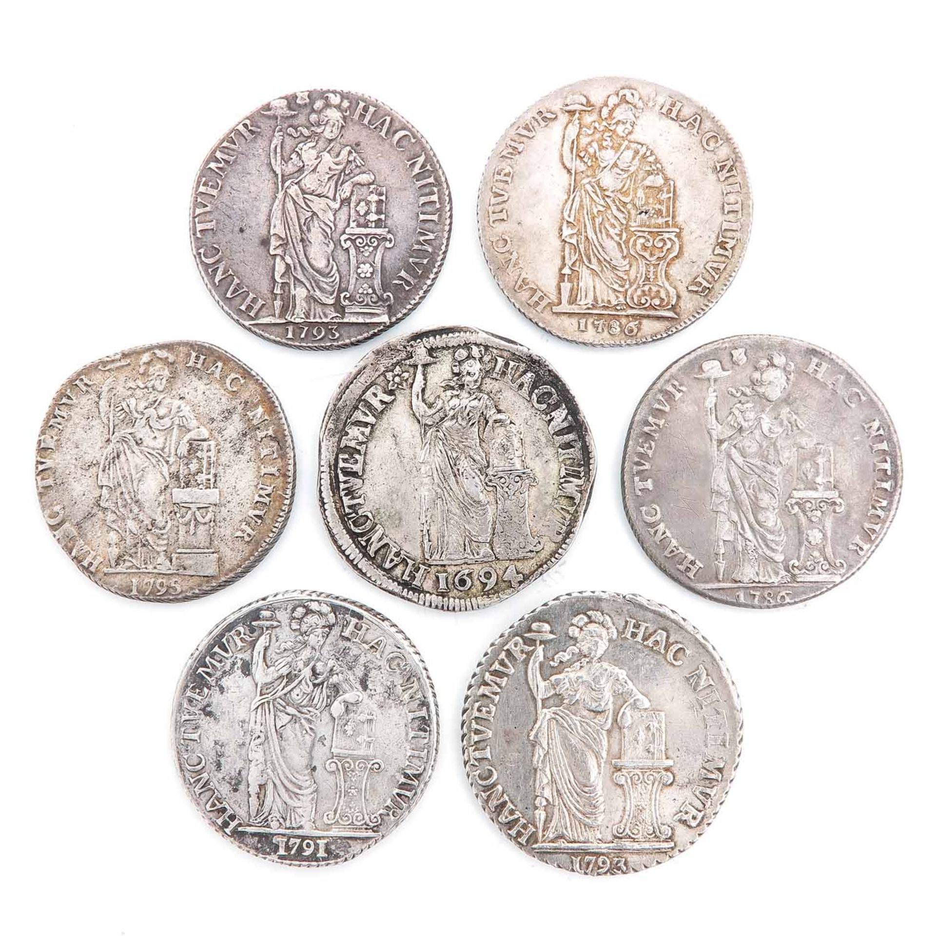 A Collection of 7 Coins - Bild 2 aus 10