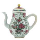 A Small Famille Rose Teapot