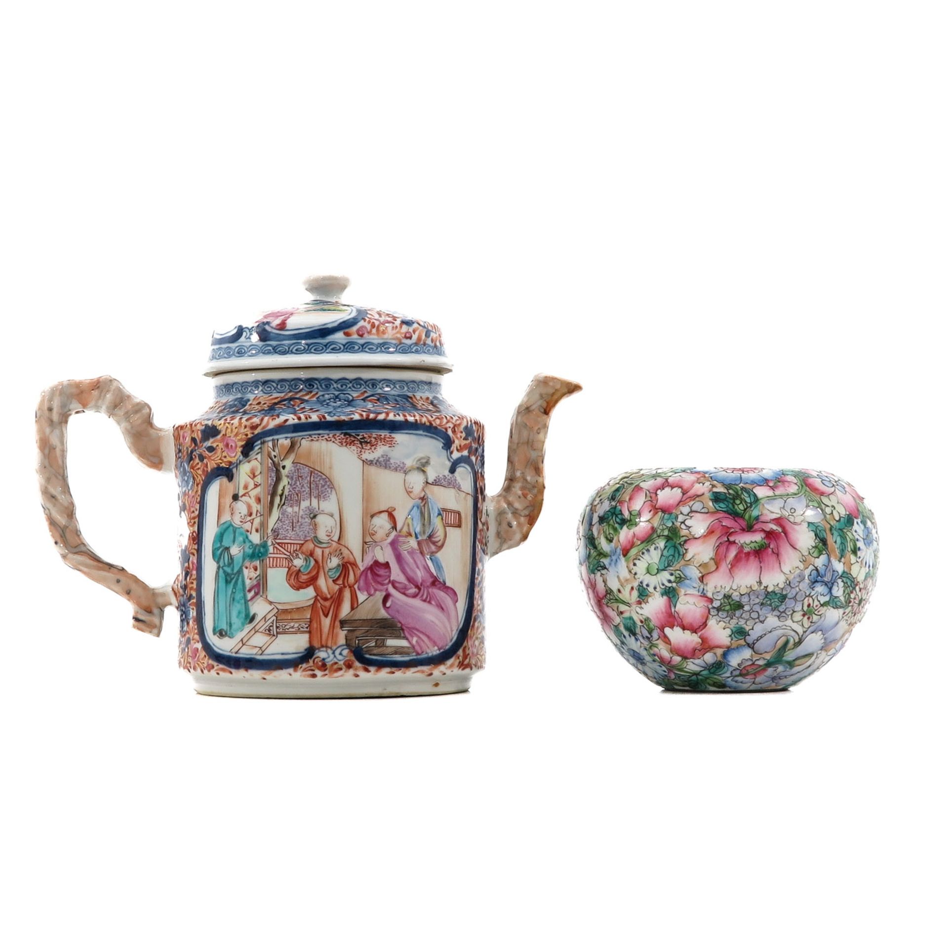 A Teapot and Round Vase - Image 3 of 10