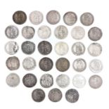 A Collection of over 30 Coins