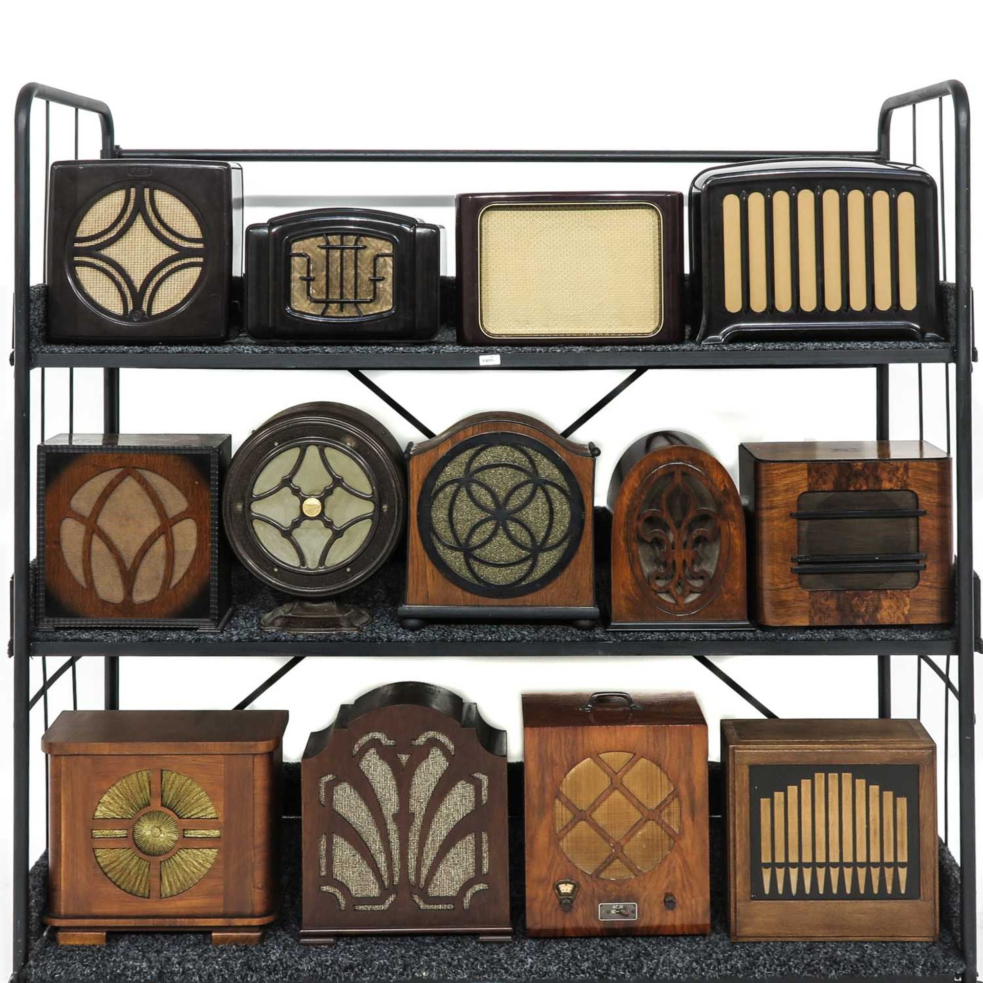 A Collection of 13 Vintage Speakers