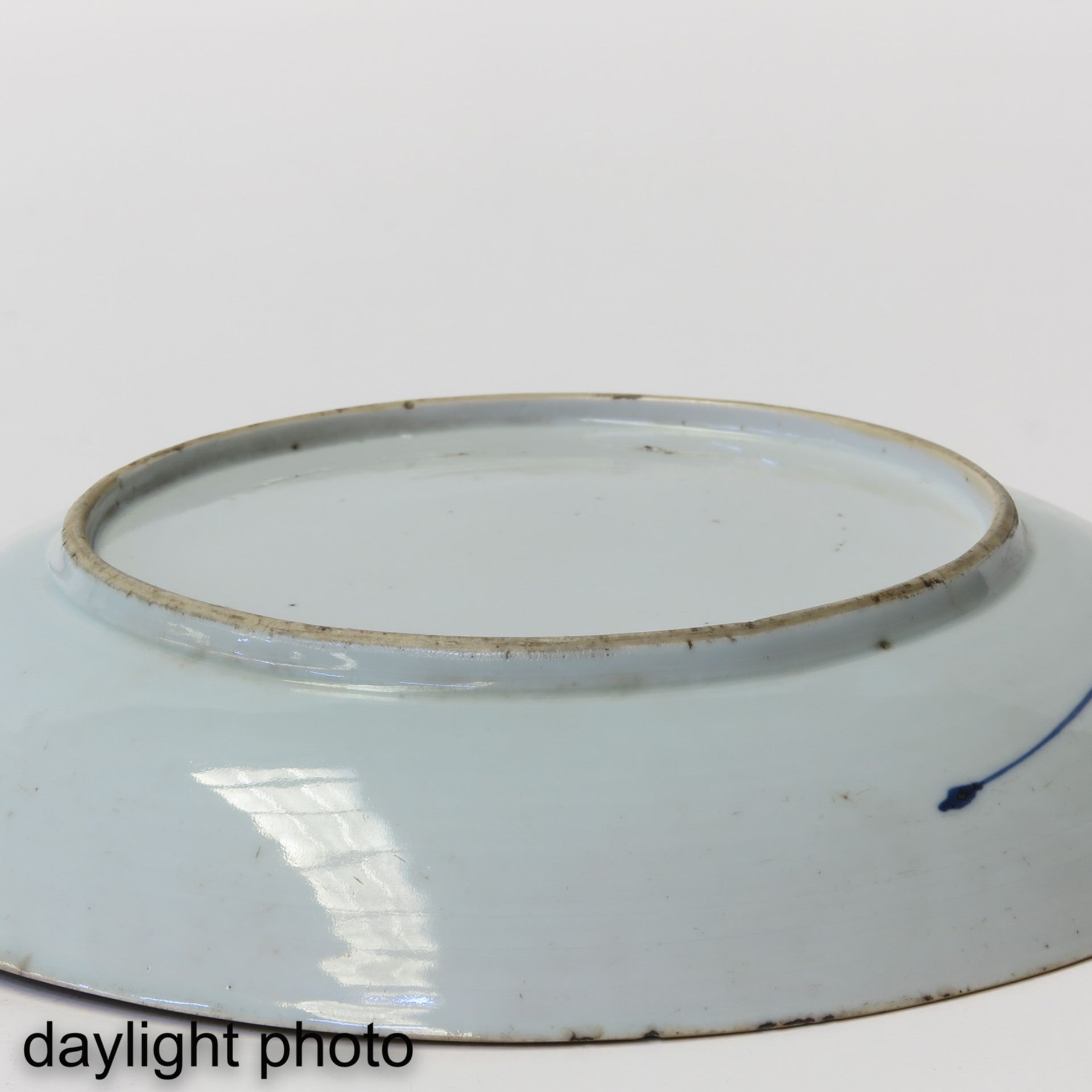 A Blue and White Plate - Image 4 of 5