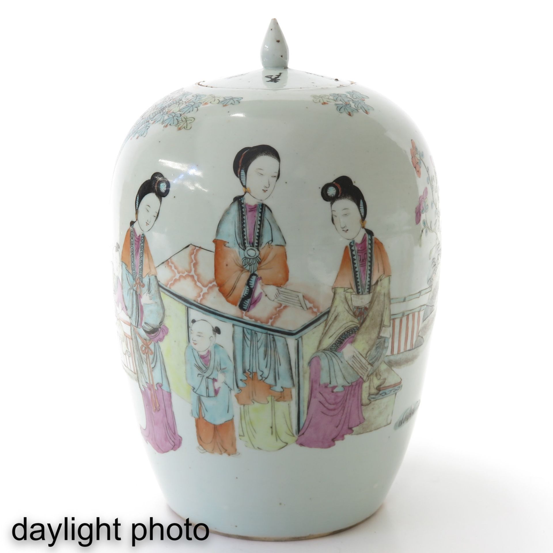 A Famille Rose Ginger Jar - Image 7 of 9